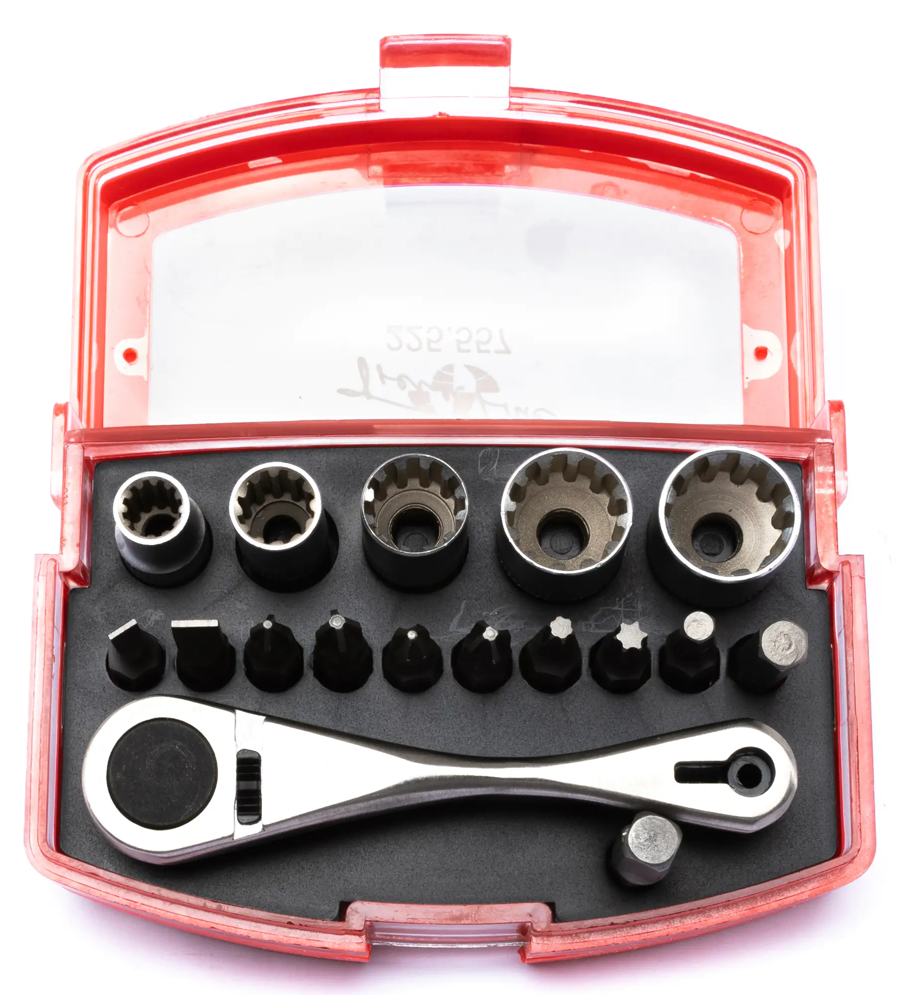 TrendLine Steckschlüssel- und Bit-Set 17-teilig