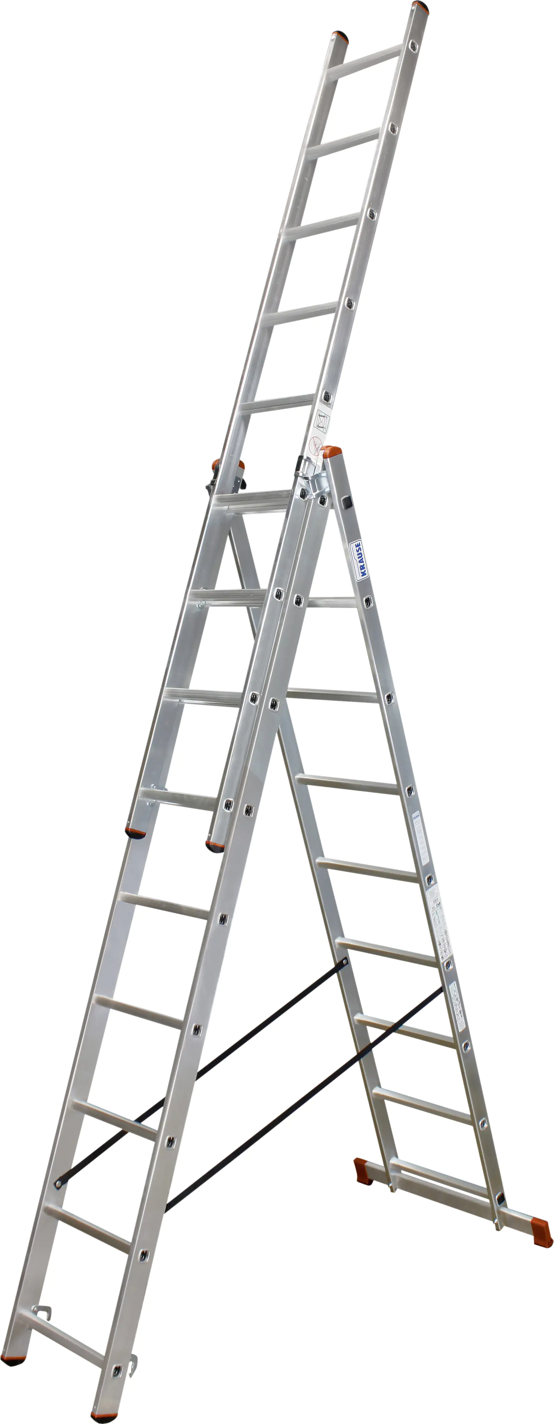 Krause Aluminium-Vielzweckleiter CORDA Globus mit Treppenfunktion 6,20 m Krause Aluminium-Vielzweckleiter CORDA Globus mit Treppenfunktion 6,20 m