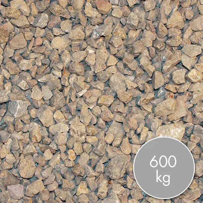 Big Bag Kalksplitt Latte Macchiato 8 - 16  mm 600 kg