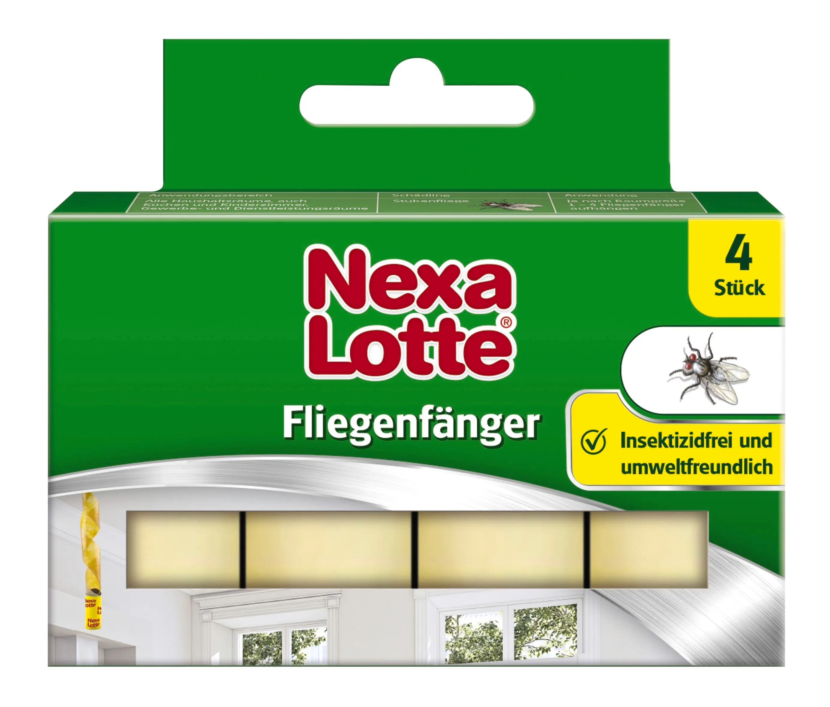 Nexa Lotte Fliegenfänger 4 Stück