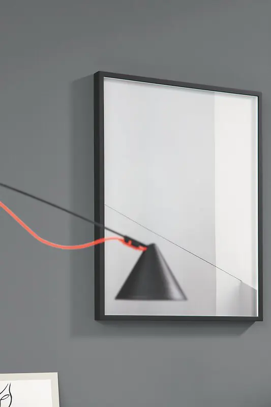 Alpina Feine Farben Wandfarbe No. 34 Kunst der Linie - expressives graphitgrau 2,5 L