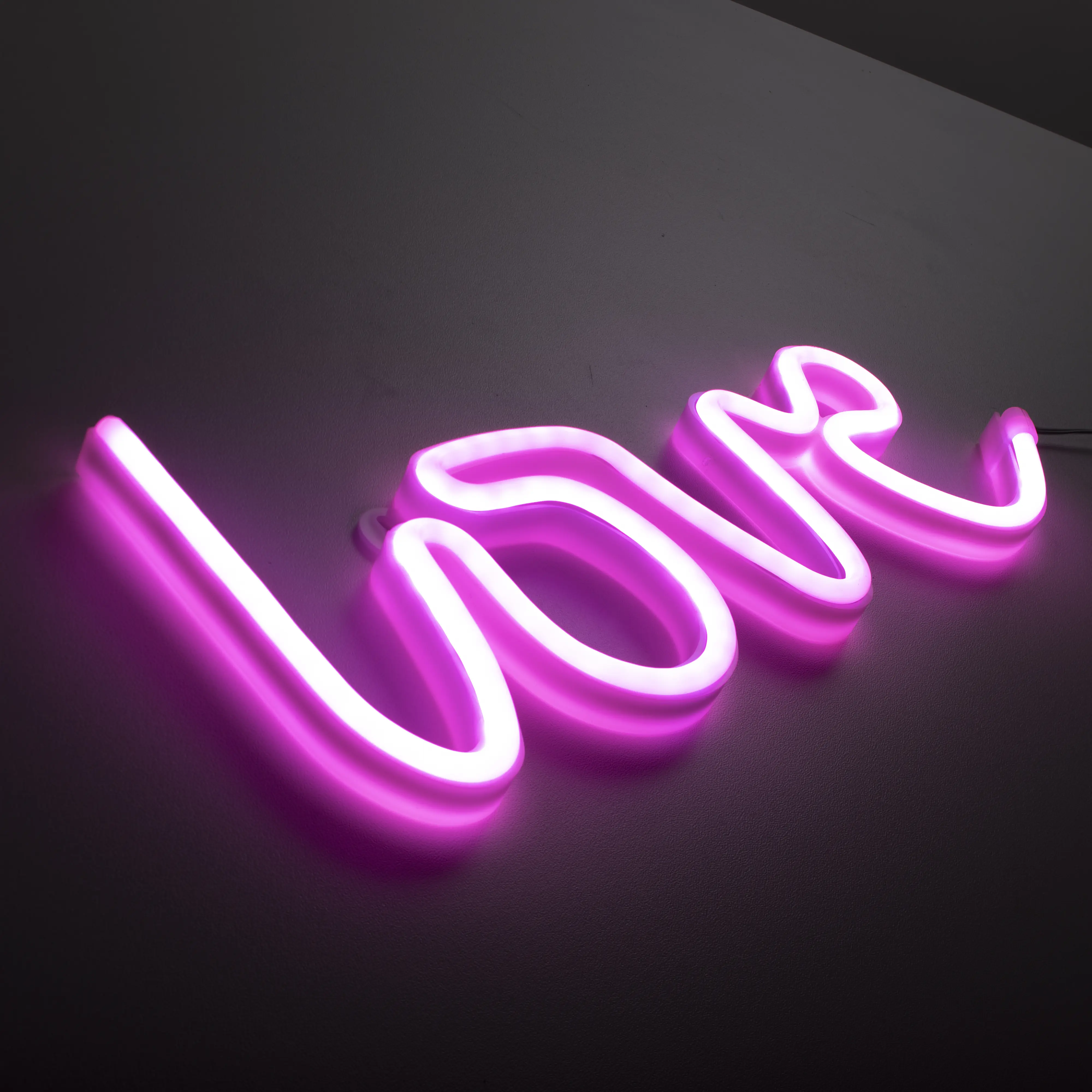 Just light LED Dekoleuchte Love 12,5 x 2 x 34,5 cm Just light LED Dekoleuchte Love 12,5 x 2 x 34,5 cm