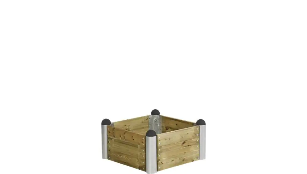 Plus Hochbeet Pipe 6 80 x 80 x 36 cm