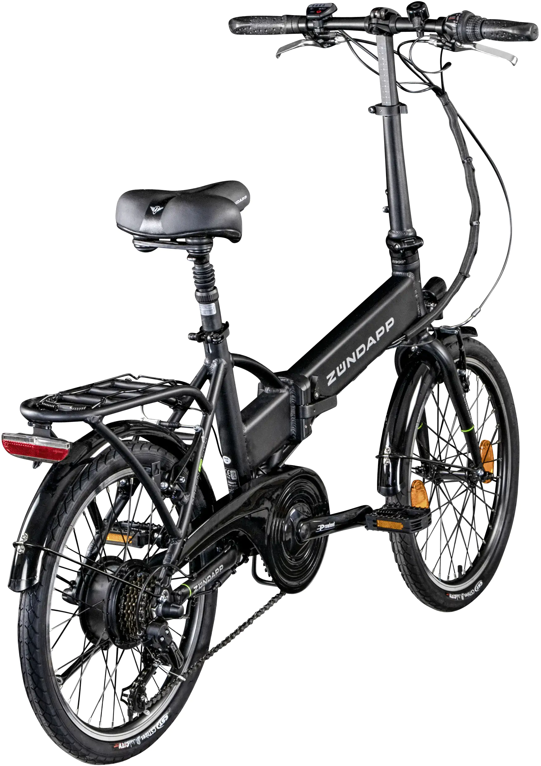 Zündapp E-Bike Faltrad Green 1.0 Unisex 20 Zoll RH 37cm 6-Gang 270 Wh schwarz
