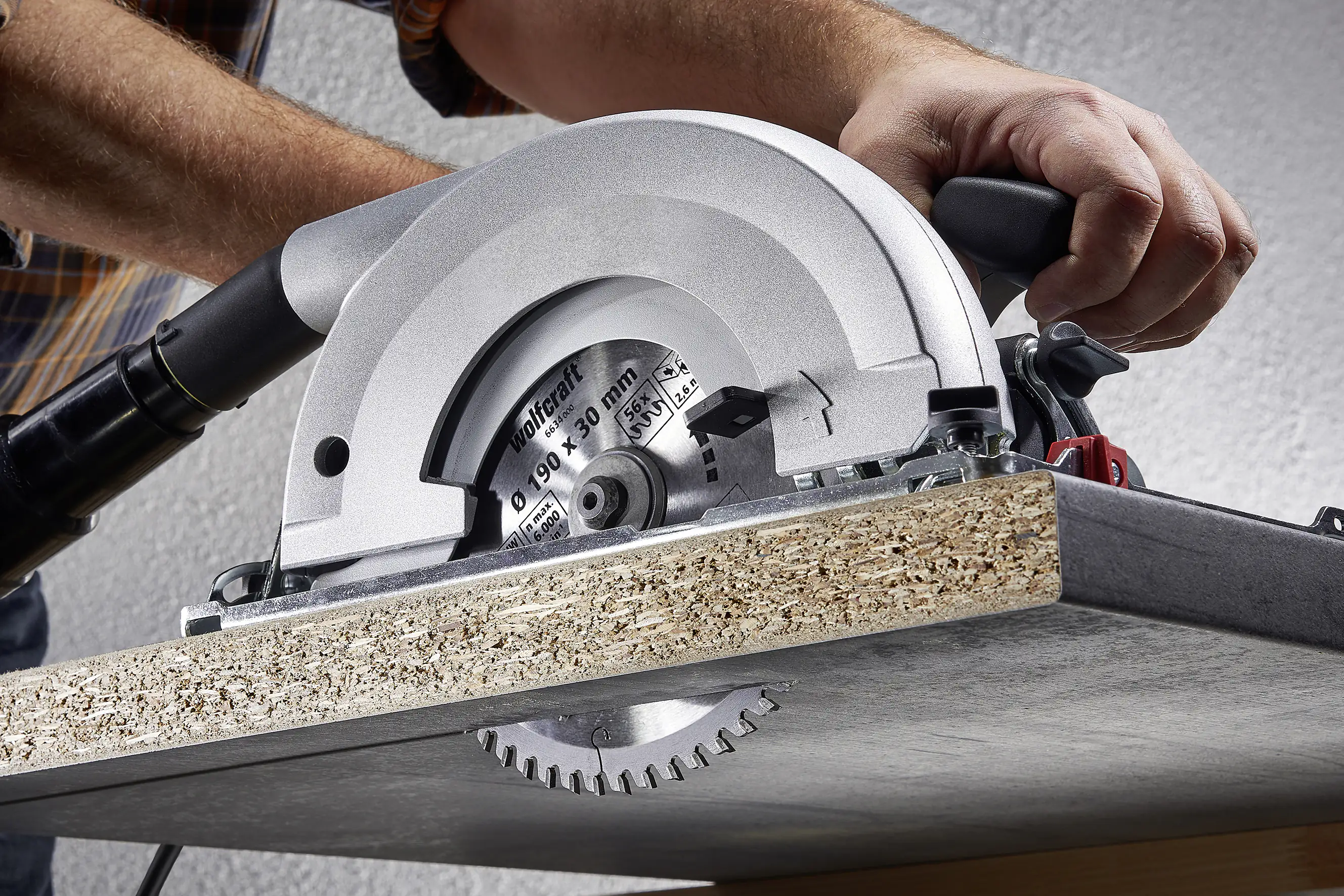 Wolfcraft Kreissägeblatt 184 x 20/16 mm 56 Zähne Hartmetall