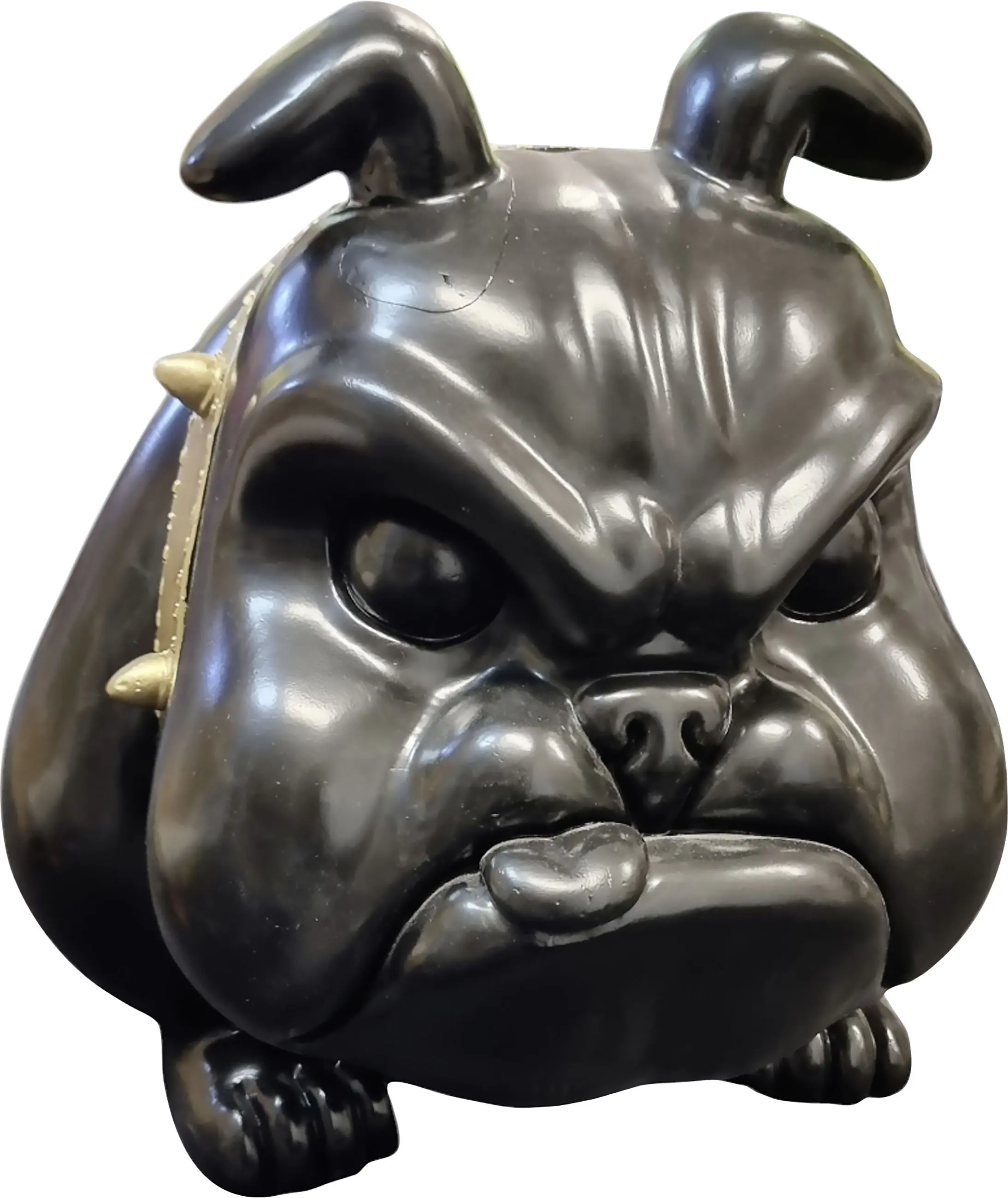 Dekofigur Bulldogge groß 70 cm bunt