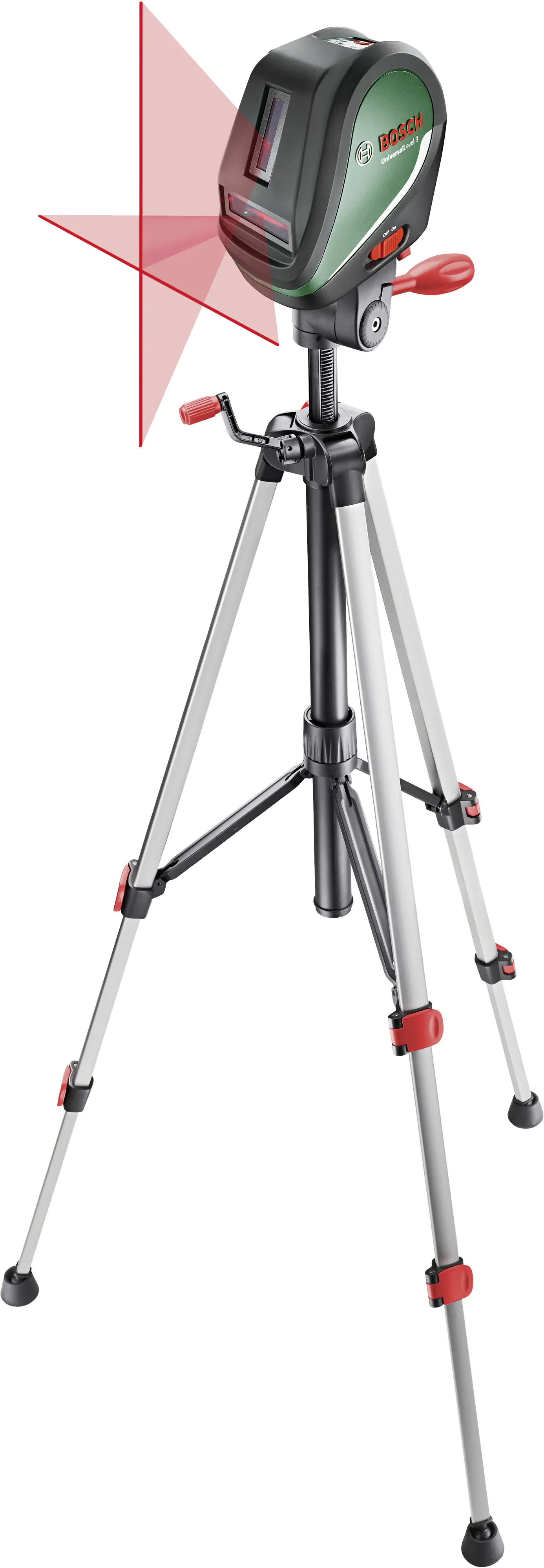 Bosch Kreuzlinienlaser UniversalLevel 3 Basic inkl. Batterien Bosch Kreuzlinienlaser UniversalLevel 3 Basic inkl. Batterien
