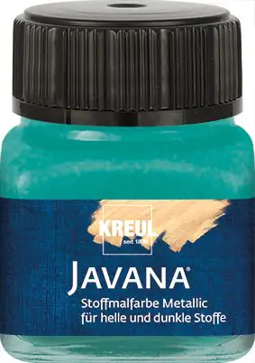Kreul Javana Stoffmalfarbe Metallic gold 20 ml
