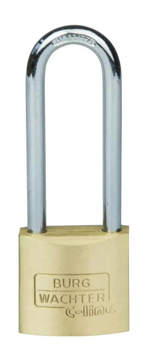Burg Wächter Vorhängeschloss 222 HB 30 C-Line 14.3 x 45.0 mm - 1 Stück