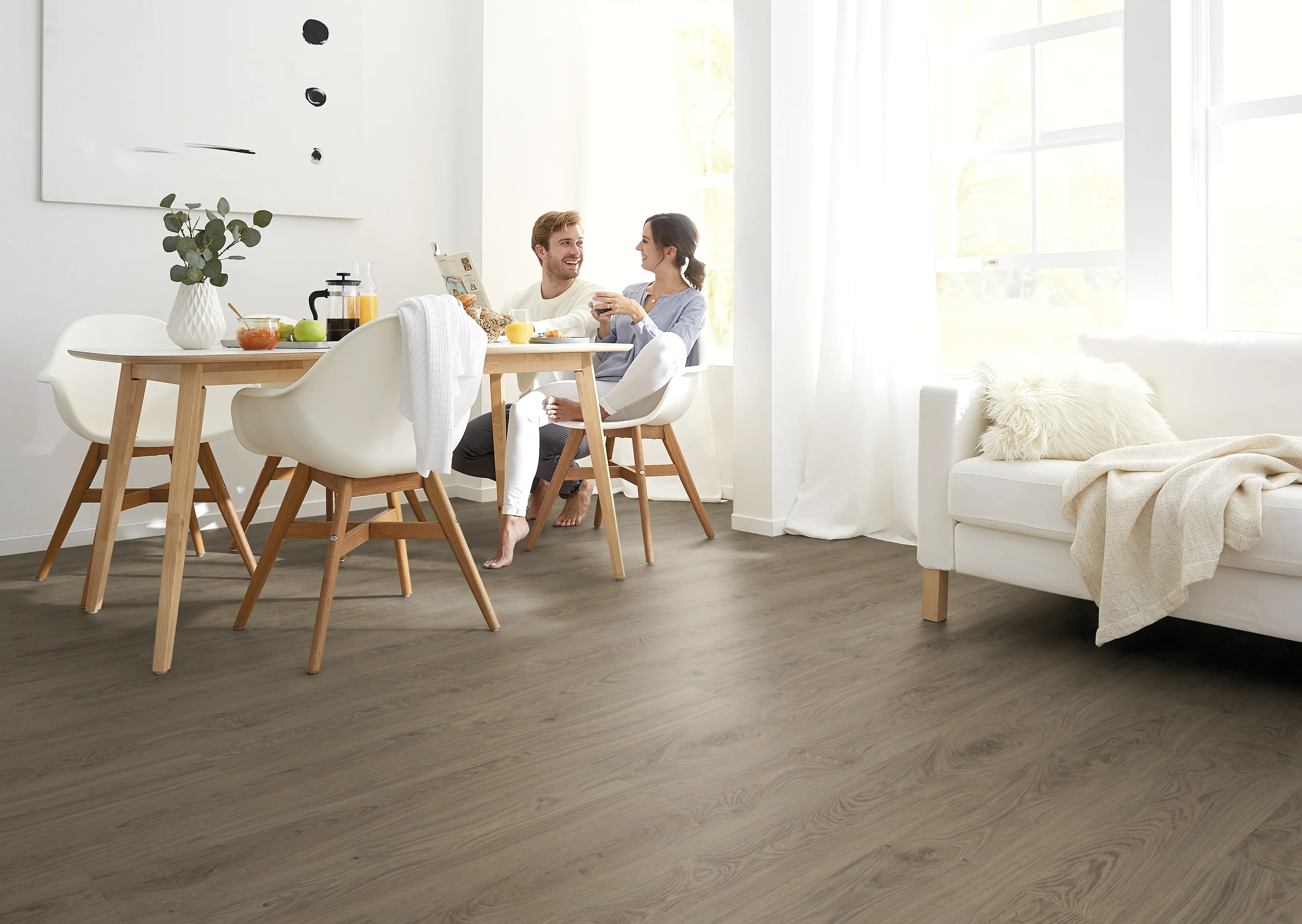 Decolife Vinylboden mit Trittschalldämmung Freestyle Acces Oak Copper