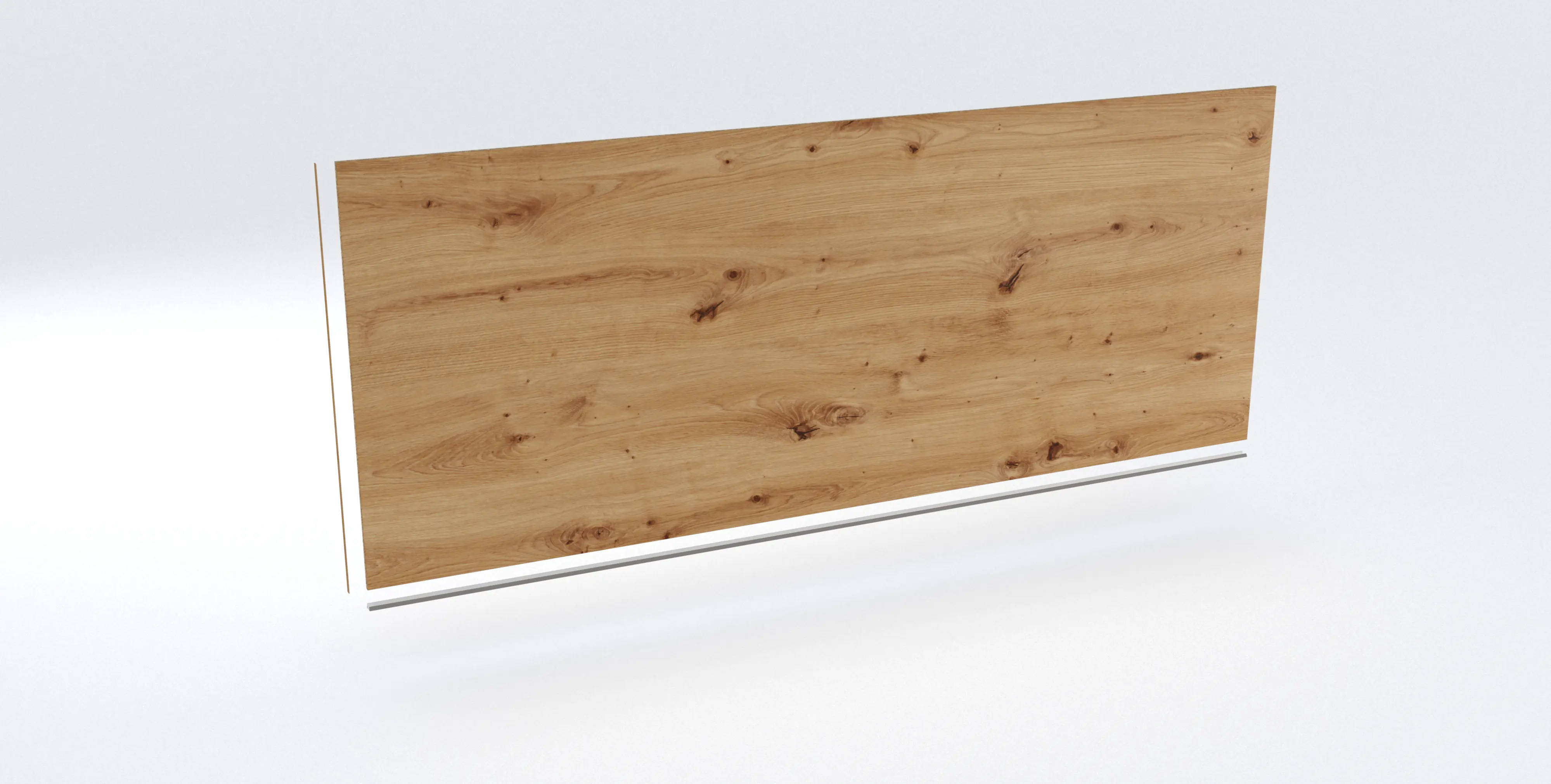 GetaElements Küchenrückwand-Set artis eiche 305 x 58,5 x 1,3 cm