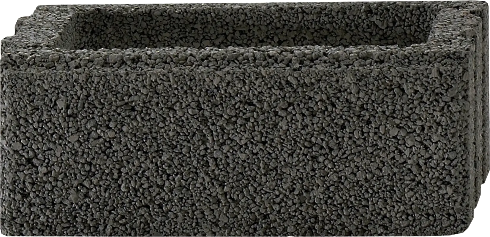 Kann Mauerstein Garten 50 x 25 x 20 cm anthrazit Kann Mauerstein Garten 50 x 25 x 20 cm anthrazit