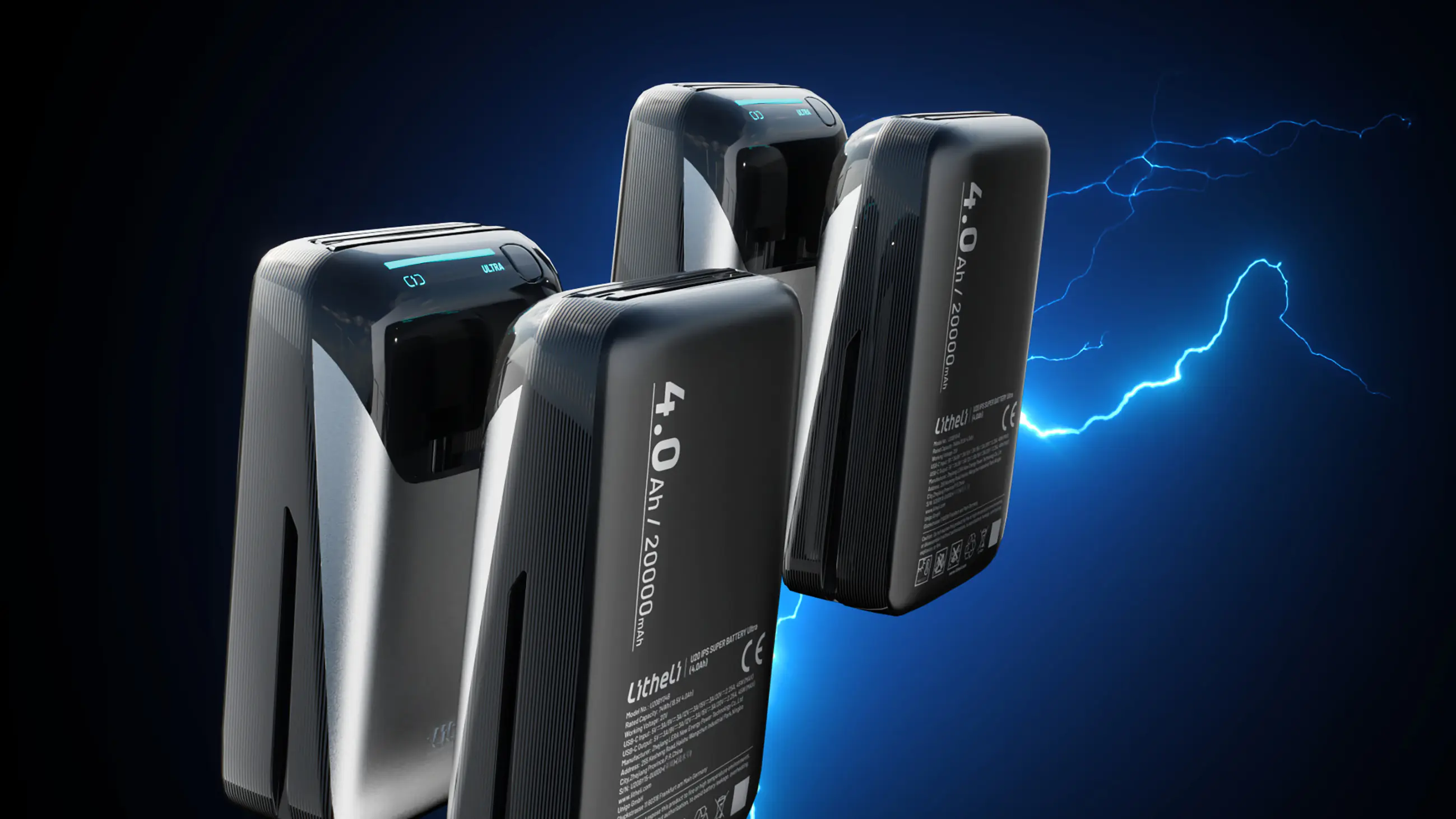 Litheli Akku Ultra 20 V 4,0 Ah Li-Ion Litheli Akku Ultra 20 V 4,0 Ah Li-Ion