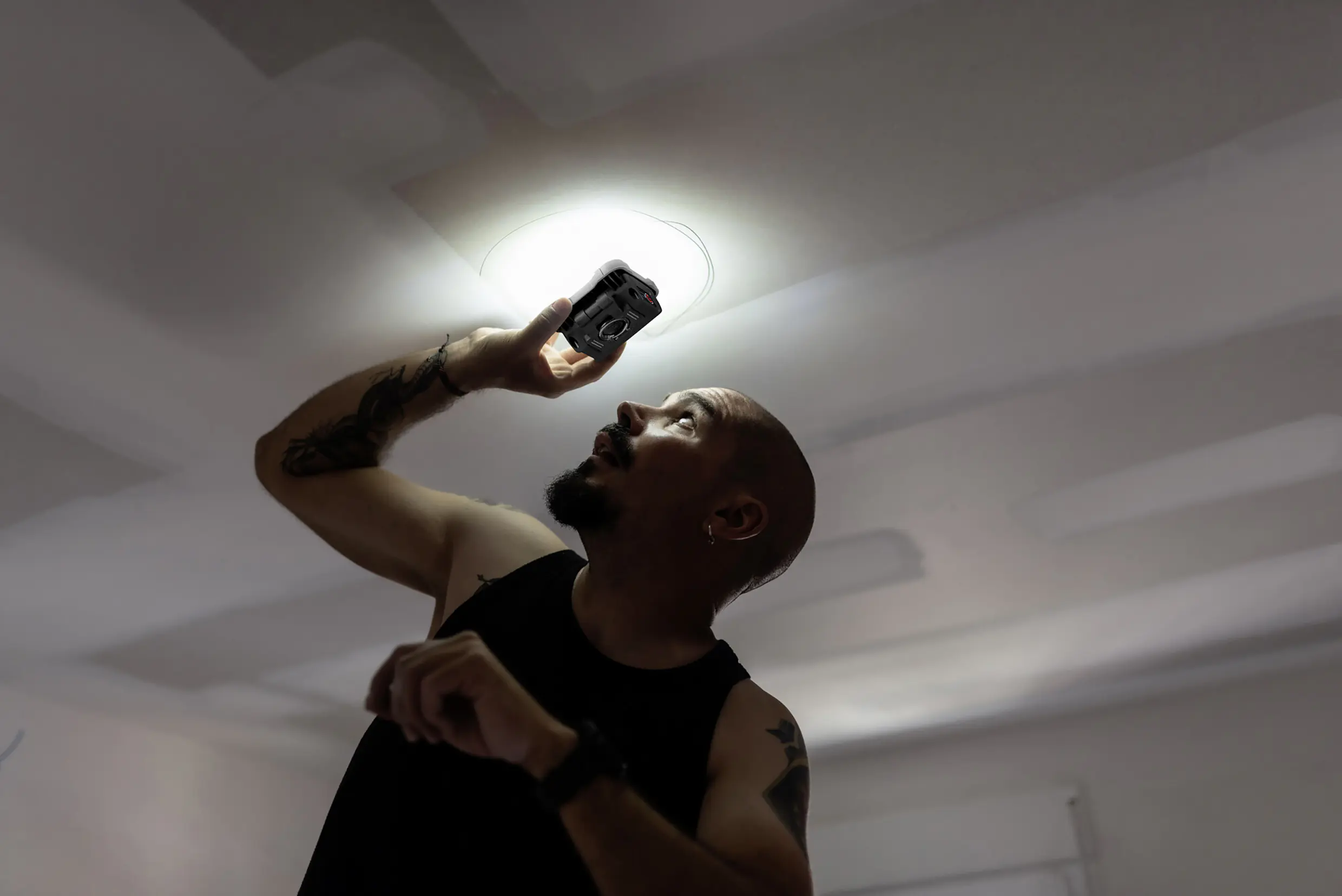Osram LED Akku-Arbeitsleuchte Worklight Value 10 W kaltweiß schwarz-grau