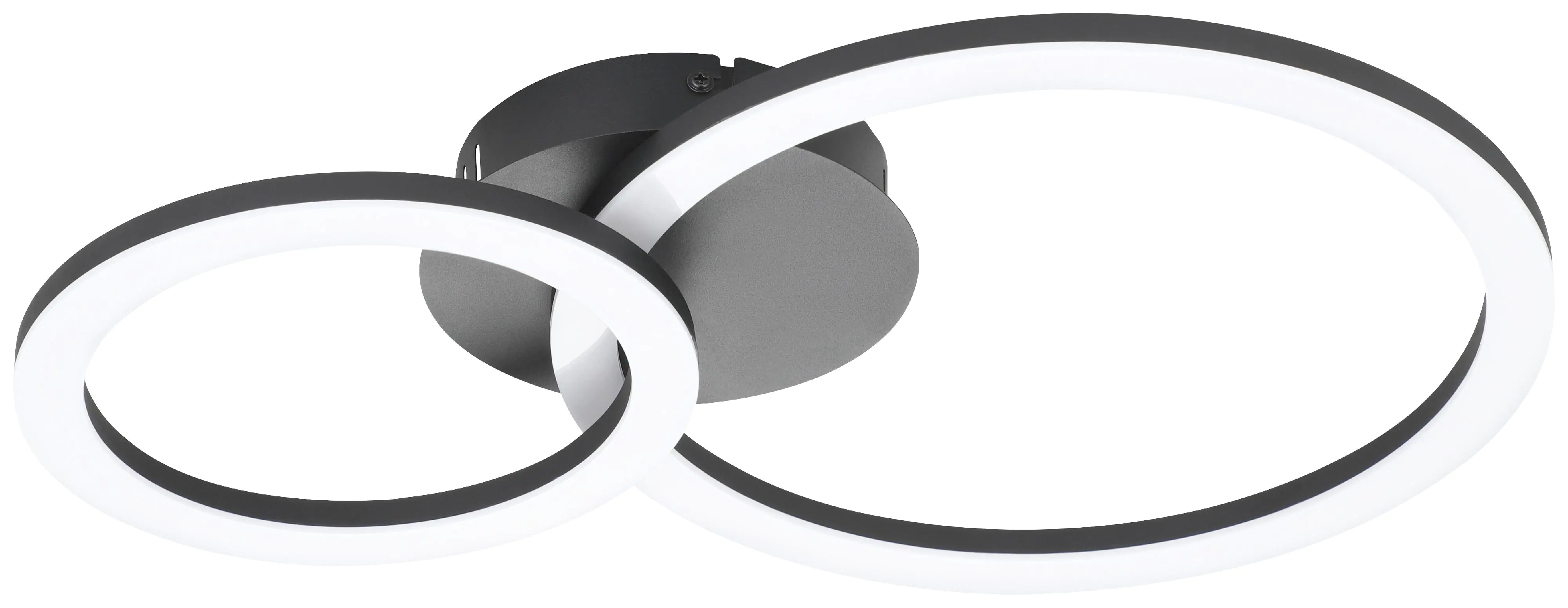 Eglo Connect LED Deckenleuchte Parrapos-Z schwarz 44,5 x 30 cm Eglo Connect LED Deckenleuchte Parrapos-Z schwarz 44,5 x 30 cm