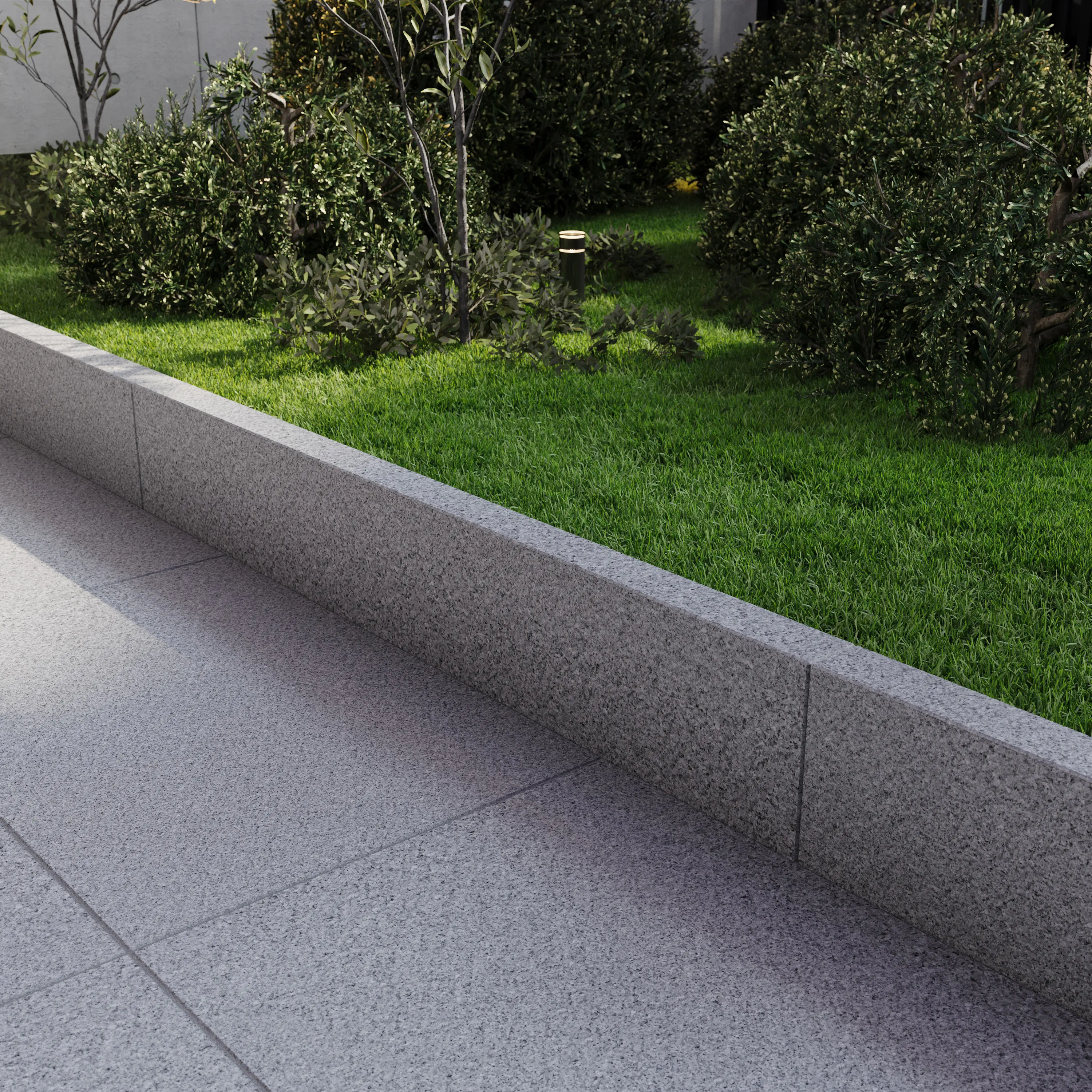 Kantenstein Granit 100 x 18 x 6 cm grau