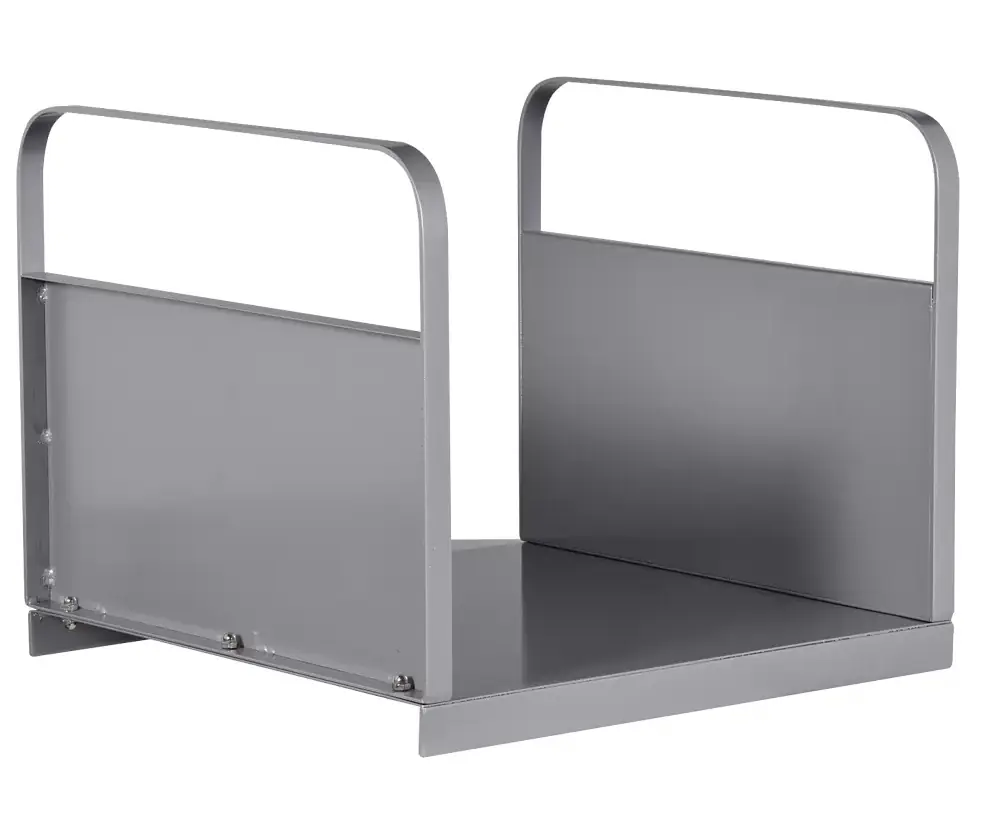 FireFix Holztrage aus Stahlblech 330837 edelstahlfarben