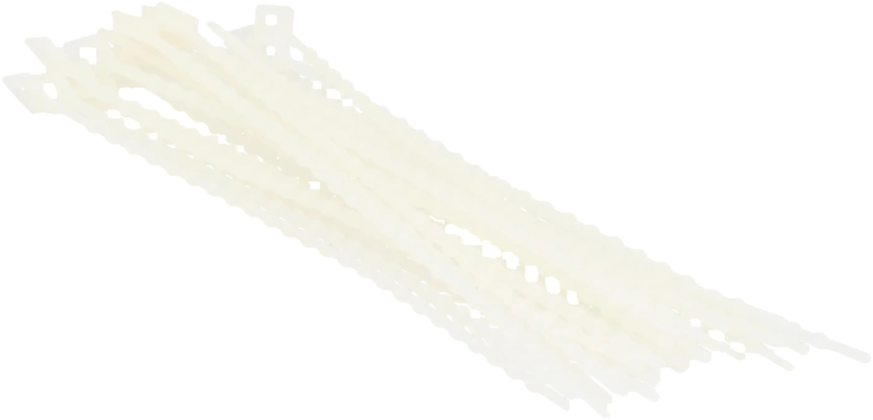 Knotenbinder 150 mm, wiederlösbar, 25 Stück, transparent Knotenbinder 150 mm, wiederlösbar, 25 Stück, transparent