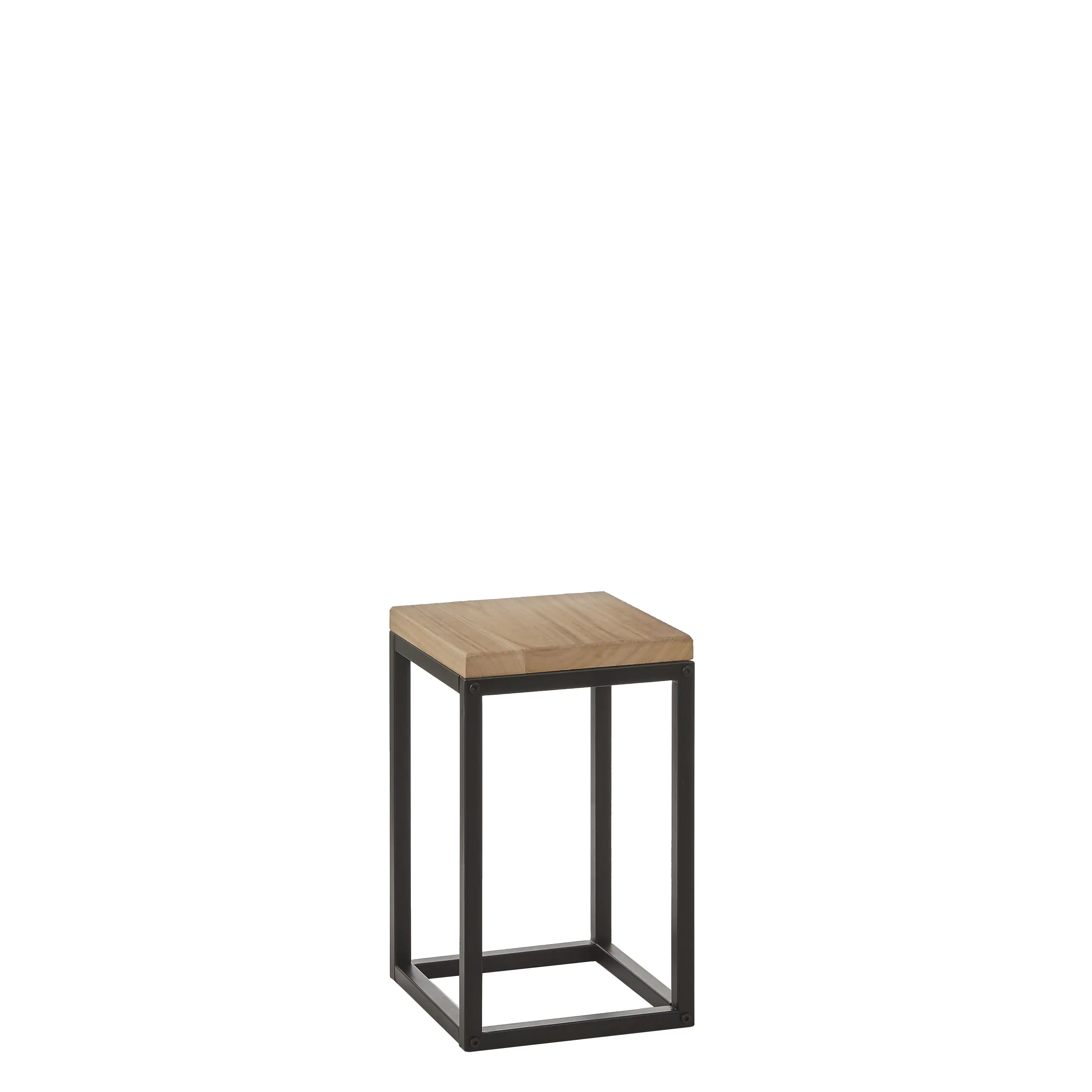 8718861475005 Mica Pflanztisch Oskar schwarz, 25 x 25 x 42 cm