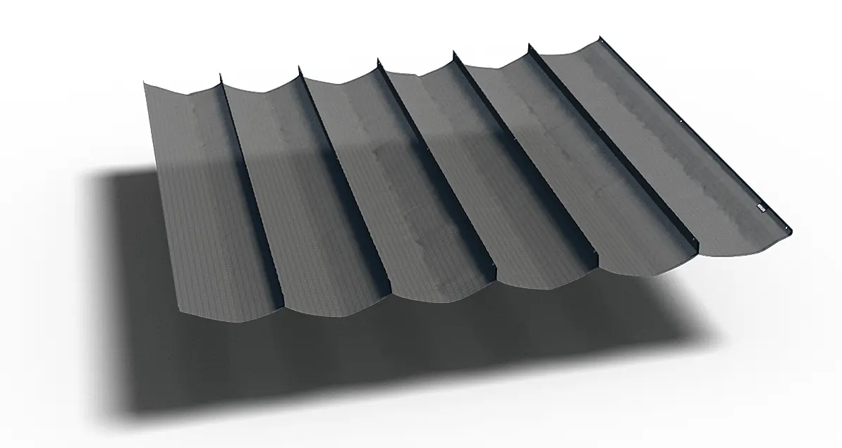 Platinum Faltsonnensegel Coolfit 2 x 5 m grau