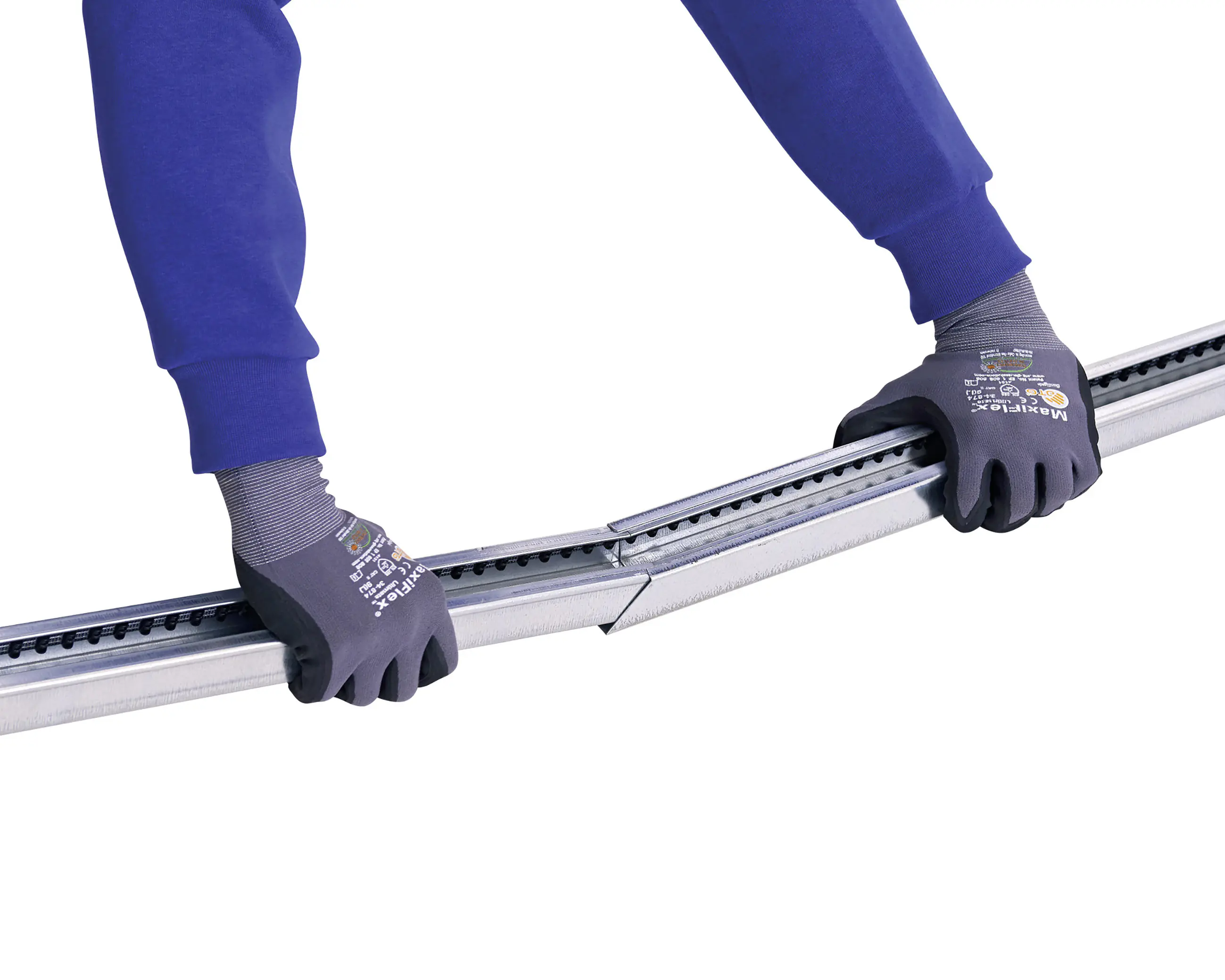 IsoMatic Garagen-Sektionaltor 250 x 212,5 cm reinweiss Inkl. Torantrieb