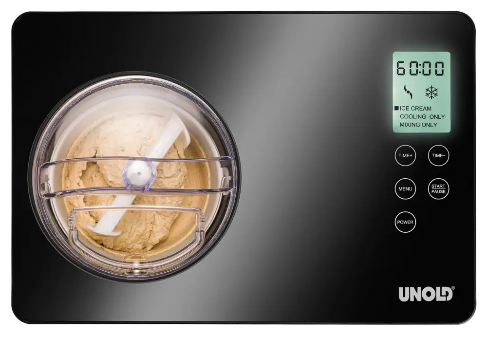 Unold Eismaschine Gusto Kompressor für 2,0 l Eiscreme Timer Unold Eismaschine Gusto Kompressor für 2,0 l Eiscreme Timer