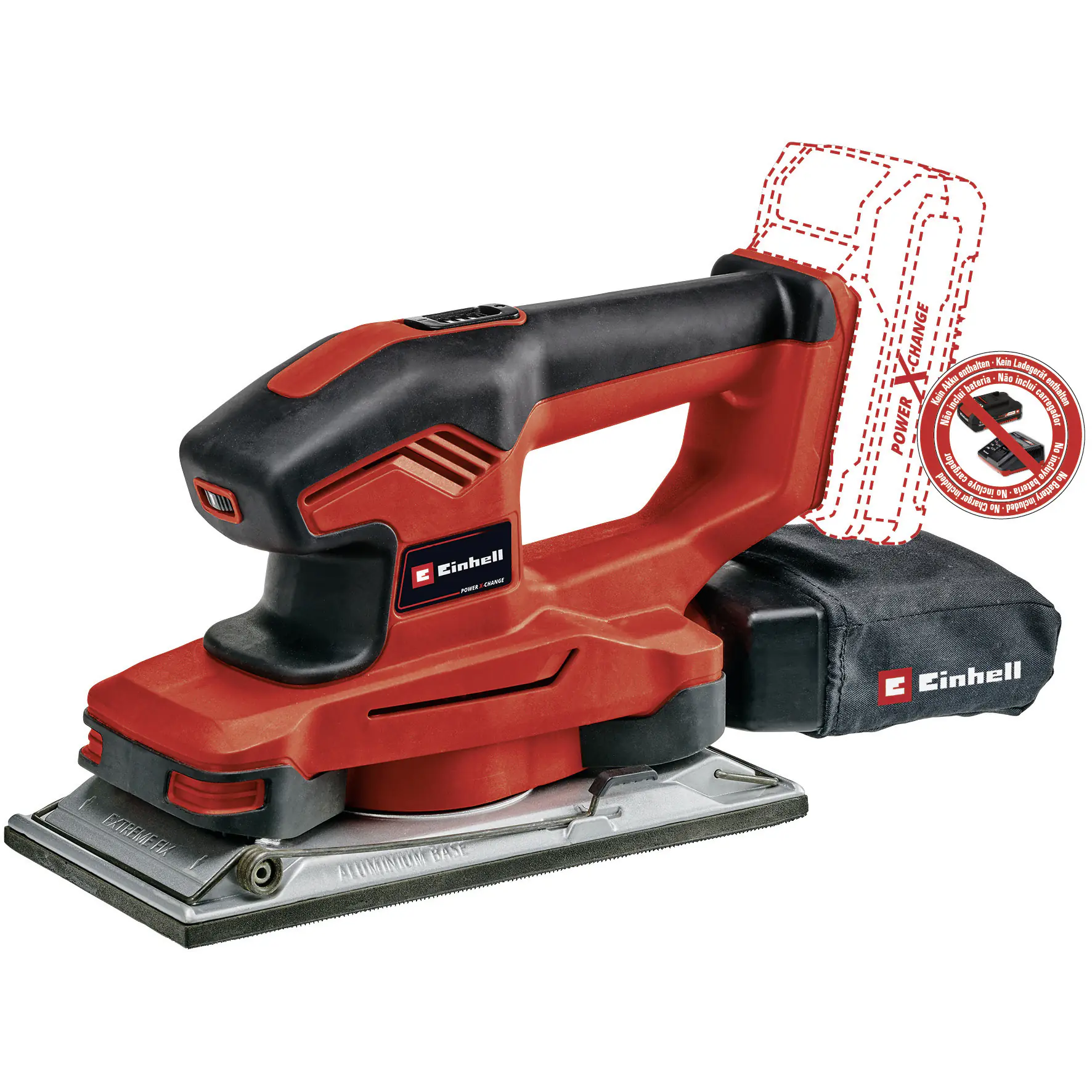 Einhell Akku-Schwingschleifer TE-OS 18/230 Li Solo 18 V Einhell Akku-Schwingschleifer TE-OS 18/230 Li Solo 18 V
