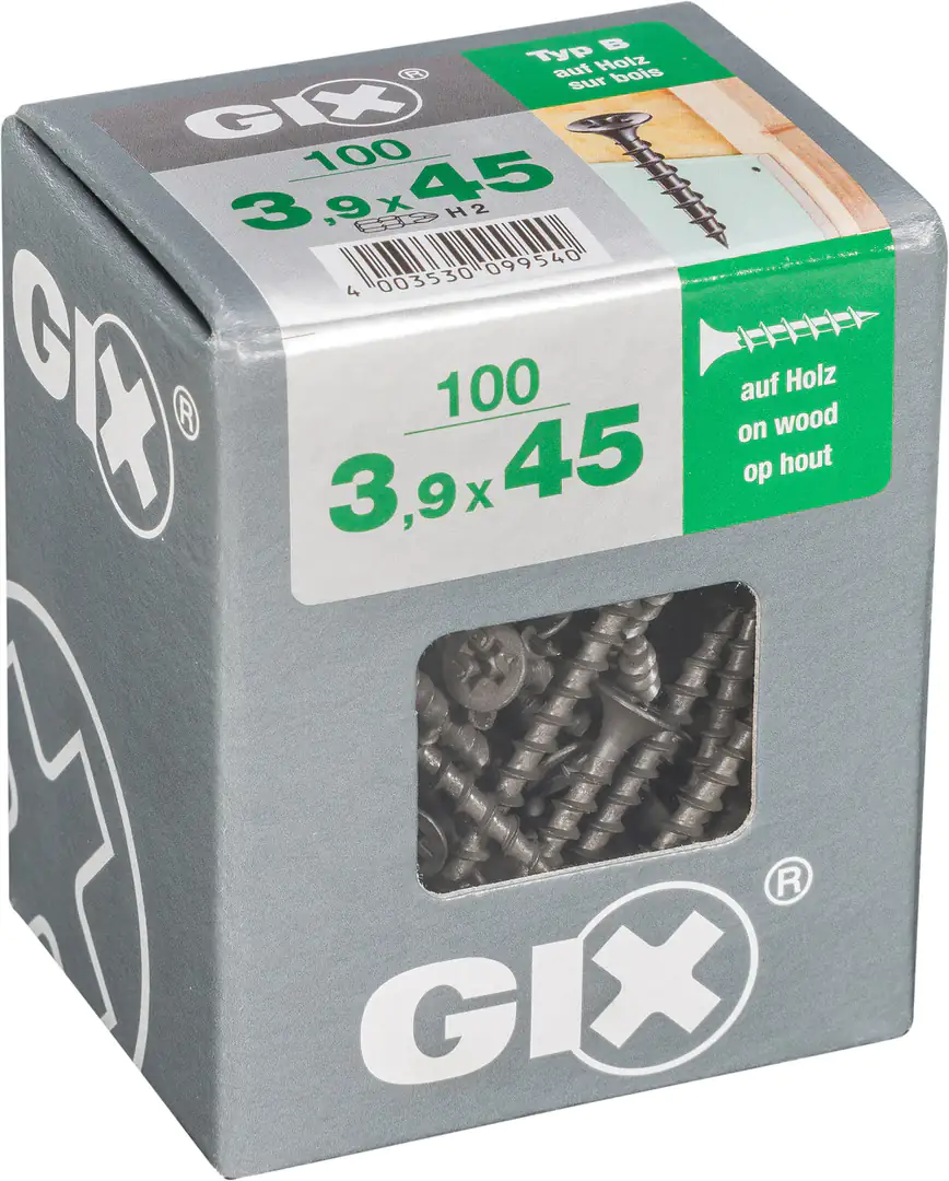 Spax Schnellbauschrauben 3.9 x 45 mm PH 2 Grobgewinde - 100 Stk.