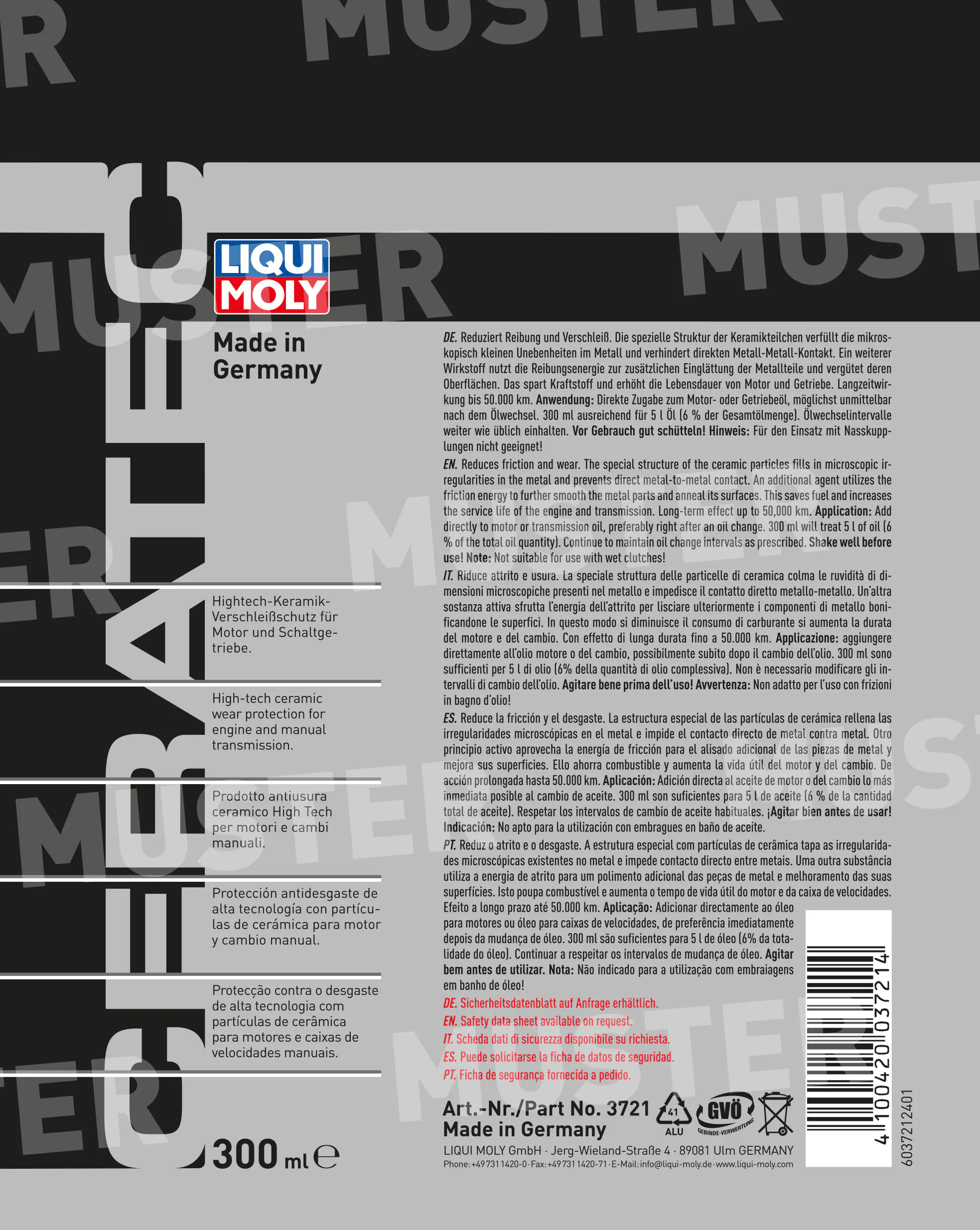 Liqui Moly Cera Tec 300 ml