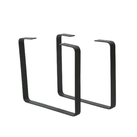 Primaster Tischgestell U-Form schwarz 42 x 48 cm Primaster Tischgestell U-Form schwarz 42 x 48 cm