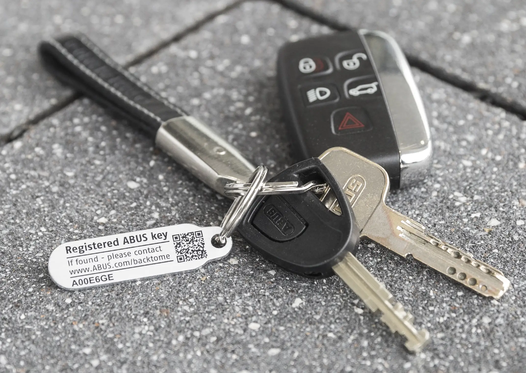 Abus Schlüsselanhänger Back to me