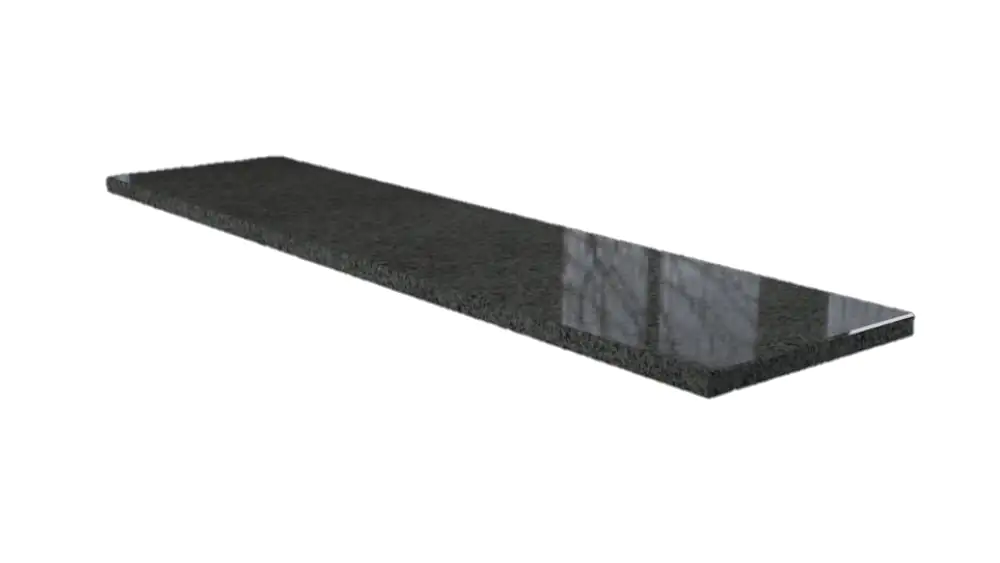 Wigastone Granit-Fensterbank anthrazit 275 x 25 x 2 cm mit Wasserrille Wigastone Granit-Fensterbank anthrazit 275 x 25 x 2 cm mit Wasserrille