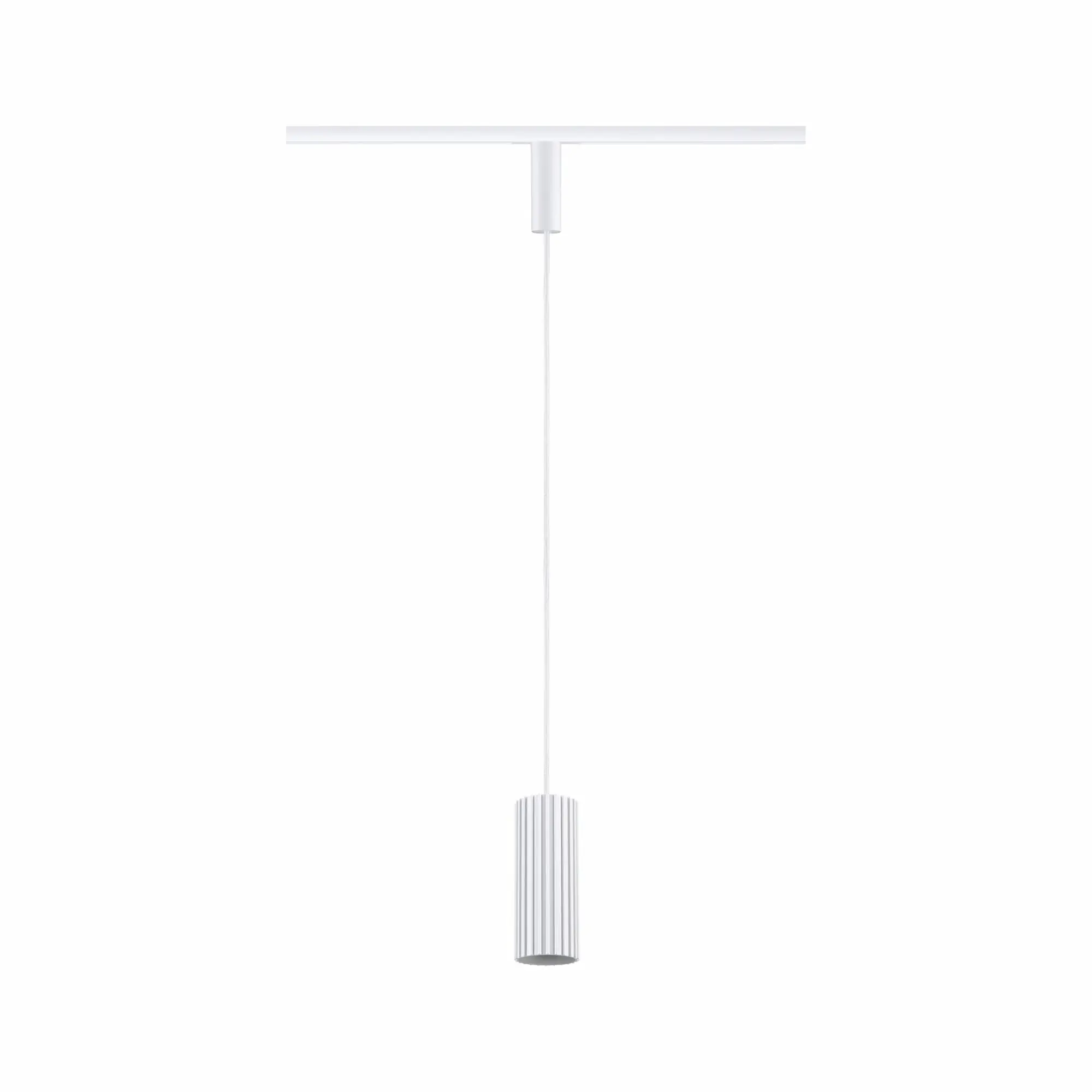 Paulmann URail Pendelleuchte Lirena Ø 6 x 126 cm signalweiß dimmbar