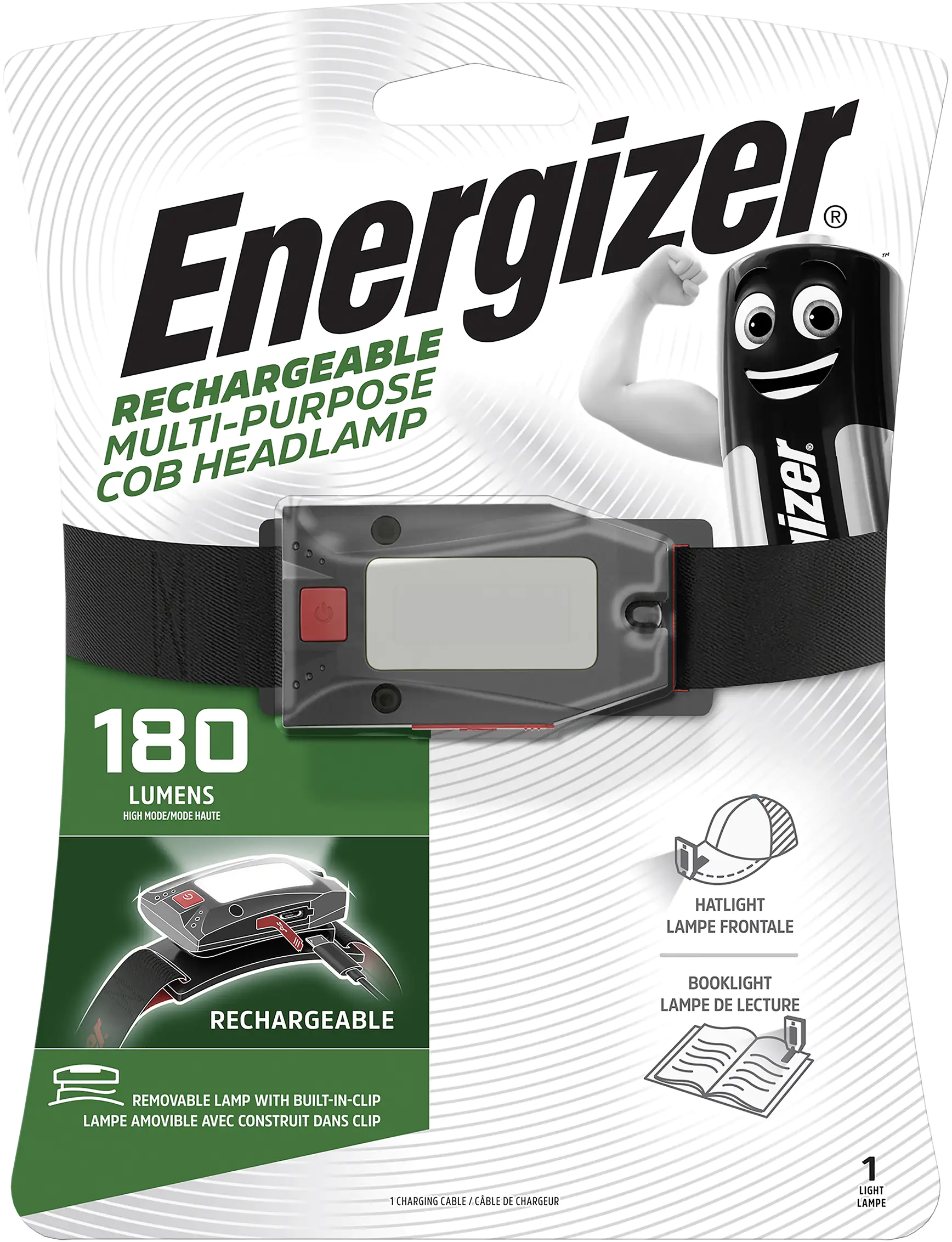 Energizer Kopflampe Multiuse Headlamp schwarz