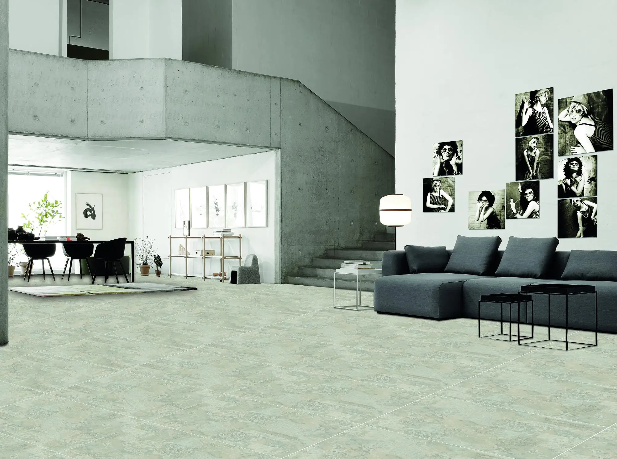 Bodenfliese Feinsteinzeug Carpet 60 x 60 cm weiß Bodenfliese Feinsteinzeug Carpet 60 x 60 cm weiß