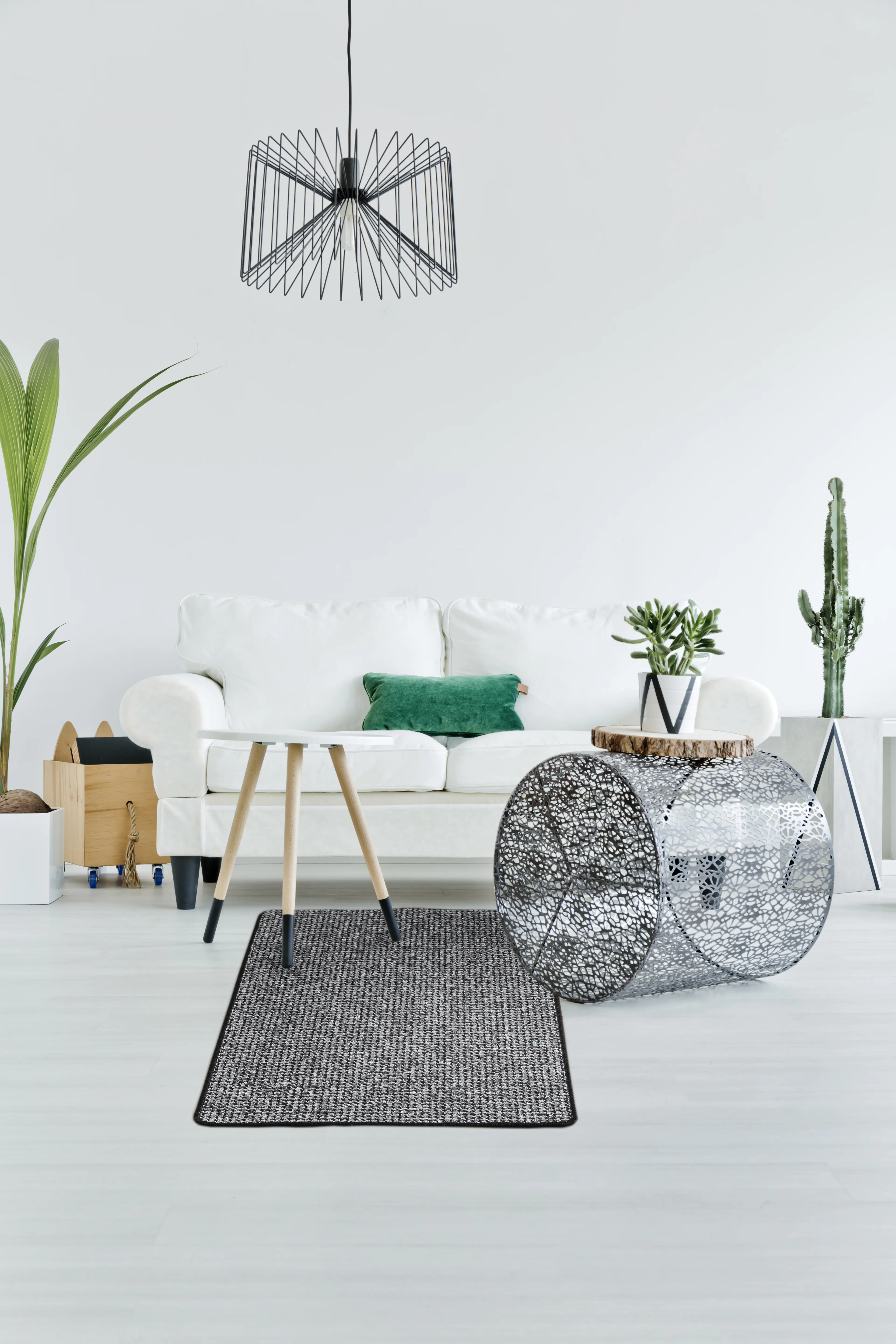 4002398934581_1 Andiamo Teppichläufer Newport grau, 67 x 180 cm