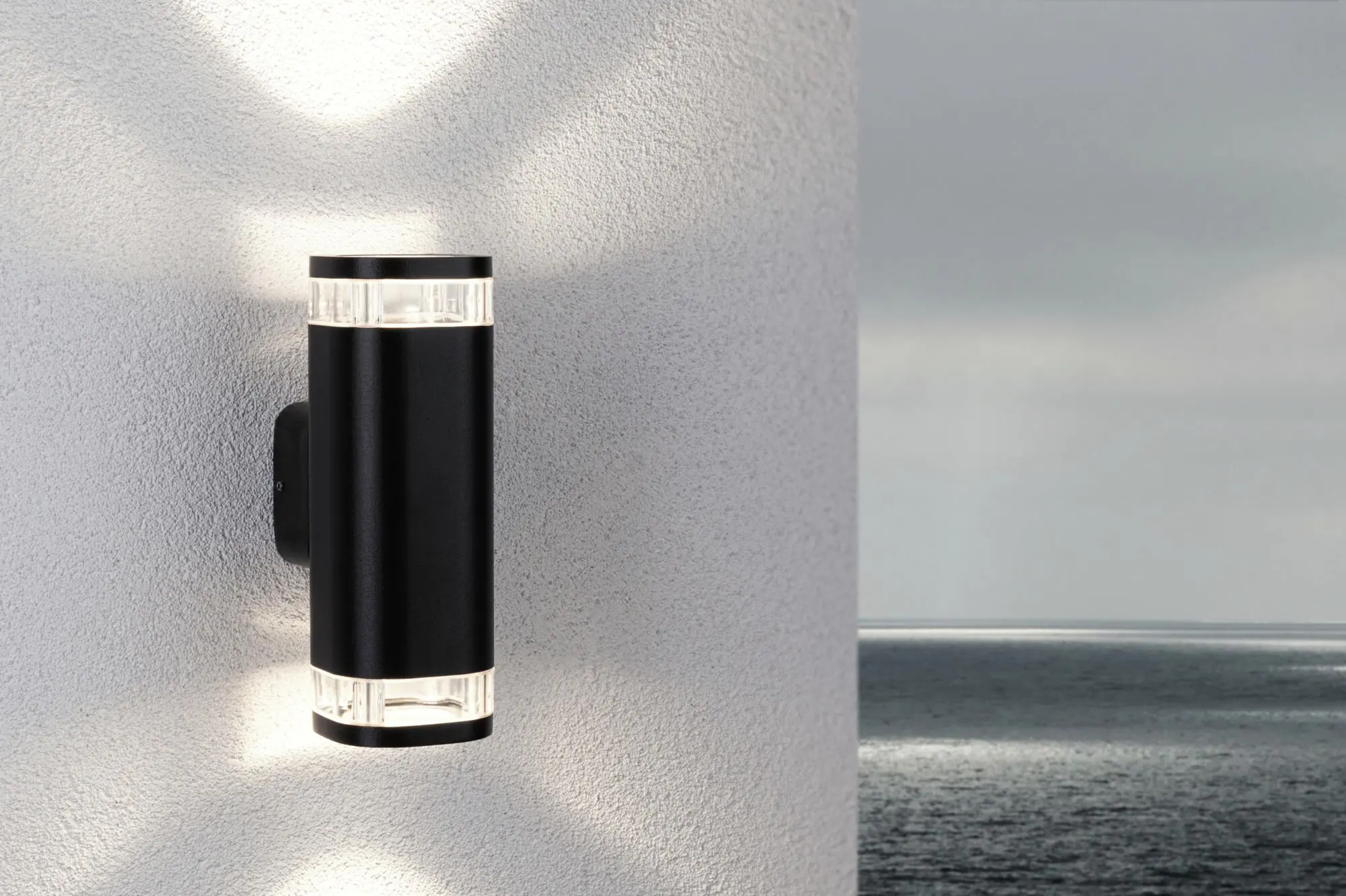 Paulmann LED Außen-Wandleuchte Colum anthrazit 22,3 x 8 cm GU10