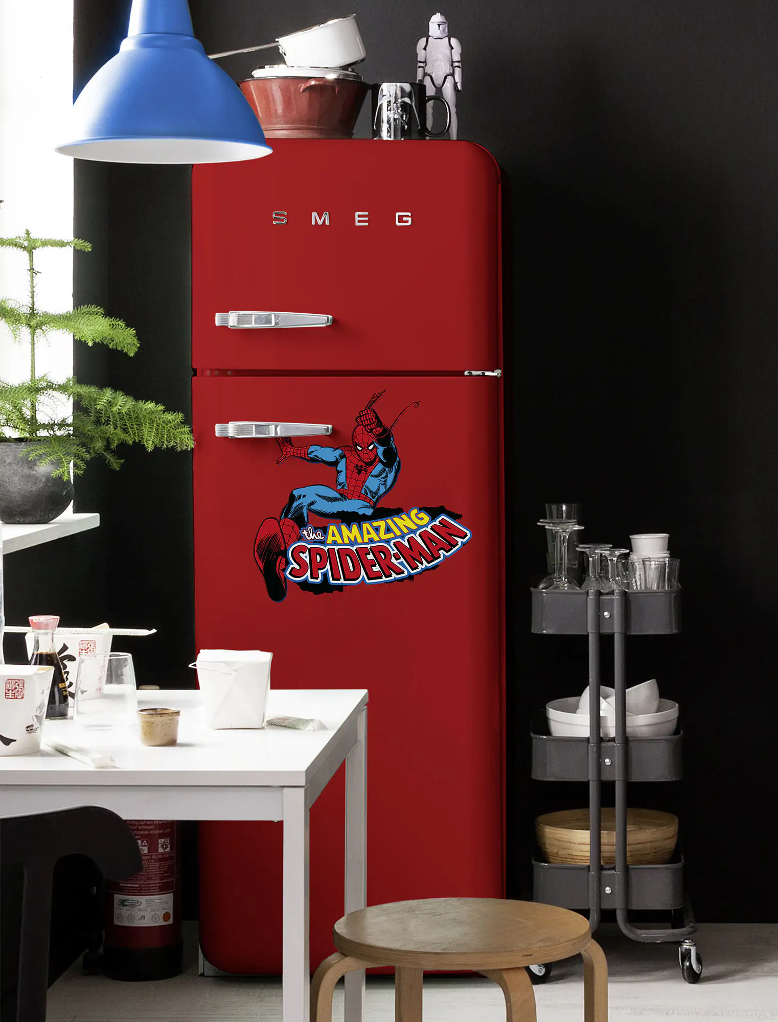 Komar Dekosticker Spider-Man Comic 50 x 70 cm Komar Dekosticker Spider-Man Comic 50 x 70 cm