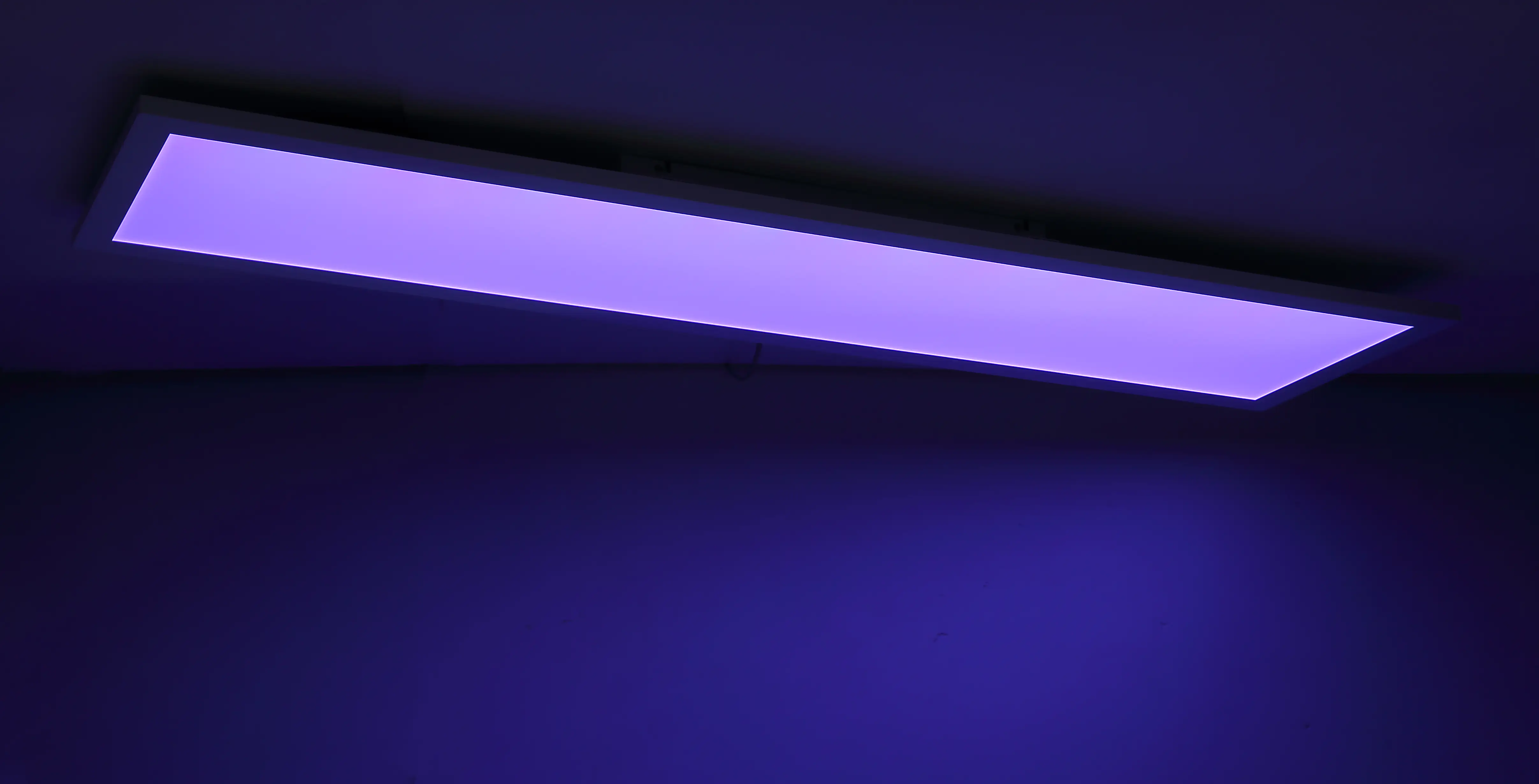 9007371398676_17 Globo LED Deckenleuchte Rosi weiß 120 x 30 cm RGBW, dimmbar