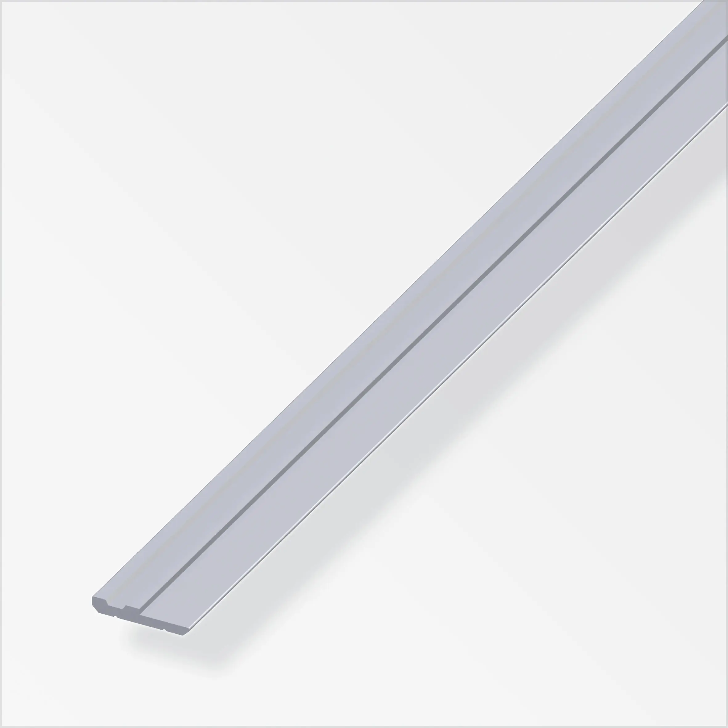 alfer Träger-Profil, einseitig 1 m, 19.5 x 2.1 x 10 mm Aluminium roh blank alfer Träger-Profil, einseitig 1 m, 19.5 x 2.1 x 10 mm Aluminium roh blank