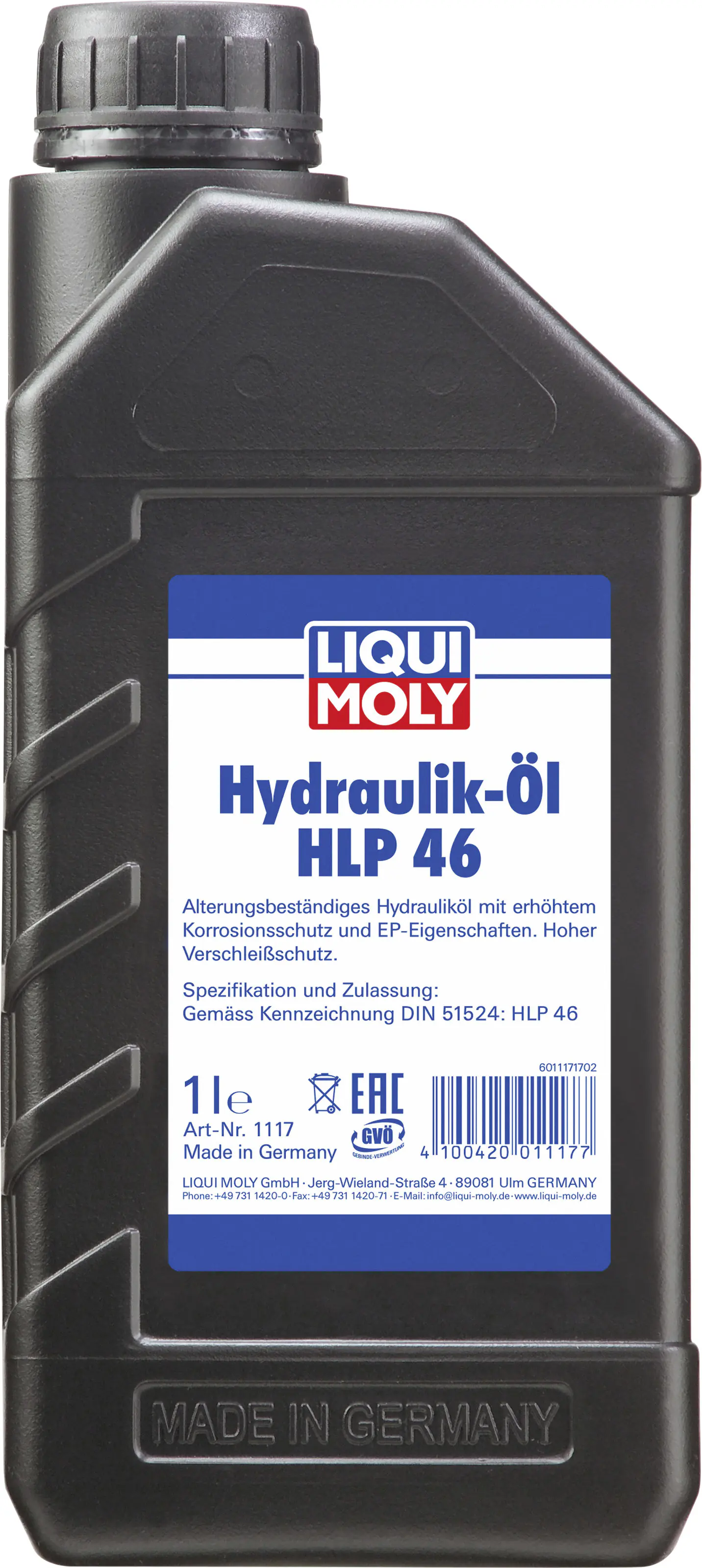 Liqui Moly Hydrauliköl HLP 46 1 L Liqui Moly Hydrauliköl HLP 46 1 L