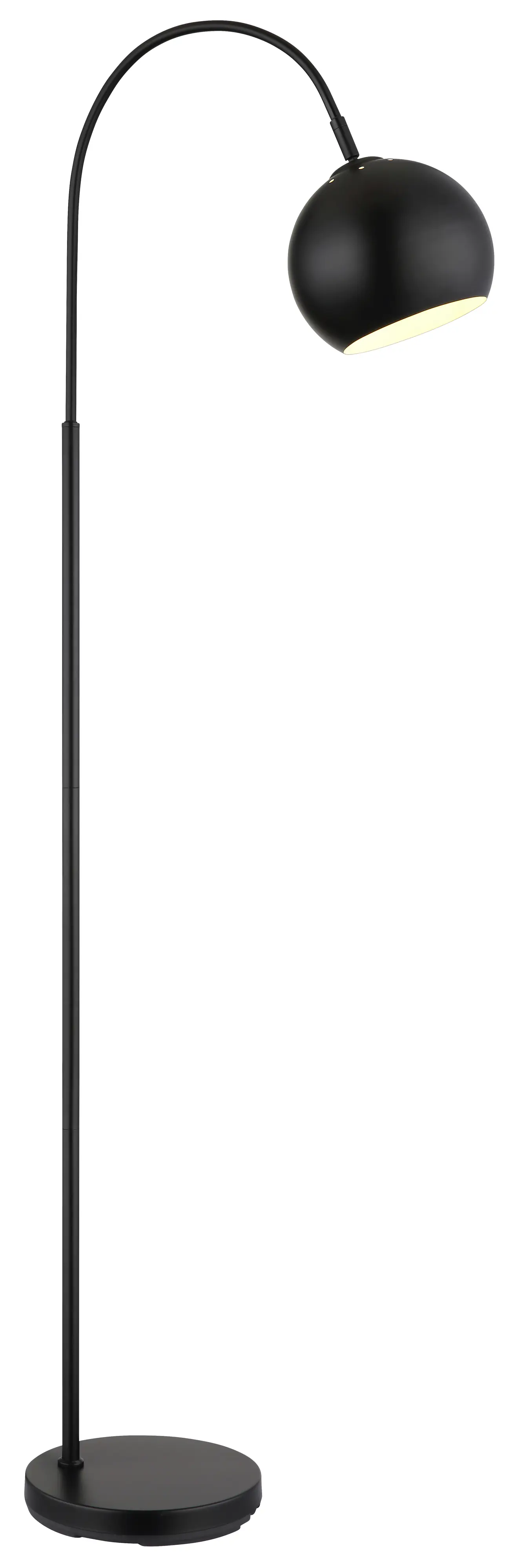 Globo Stehleuchte Benno 58 x 150 cm L x H schwarz