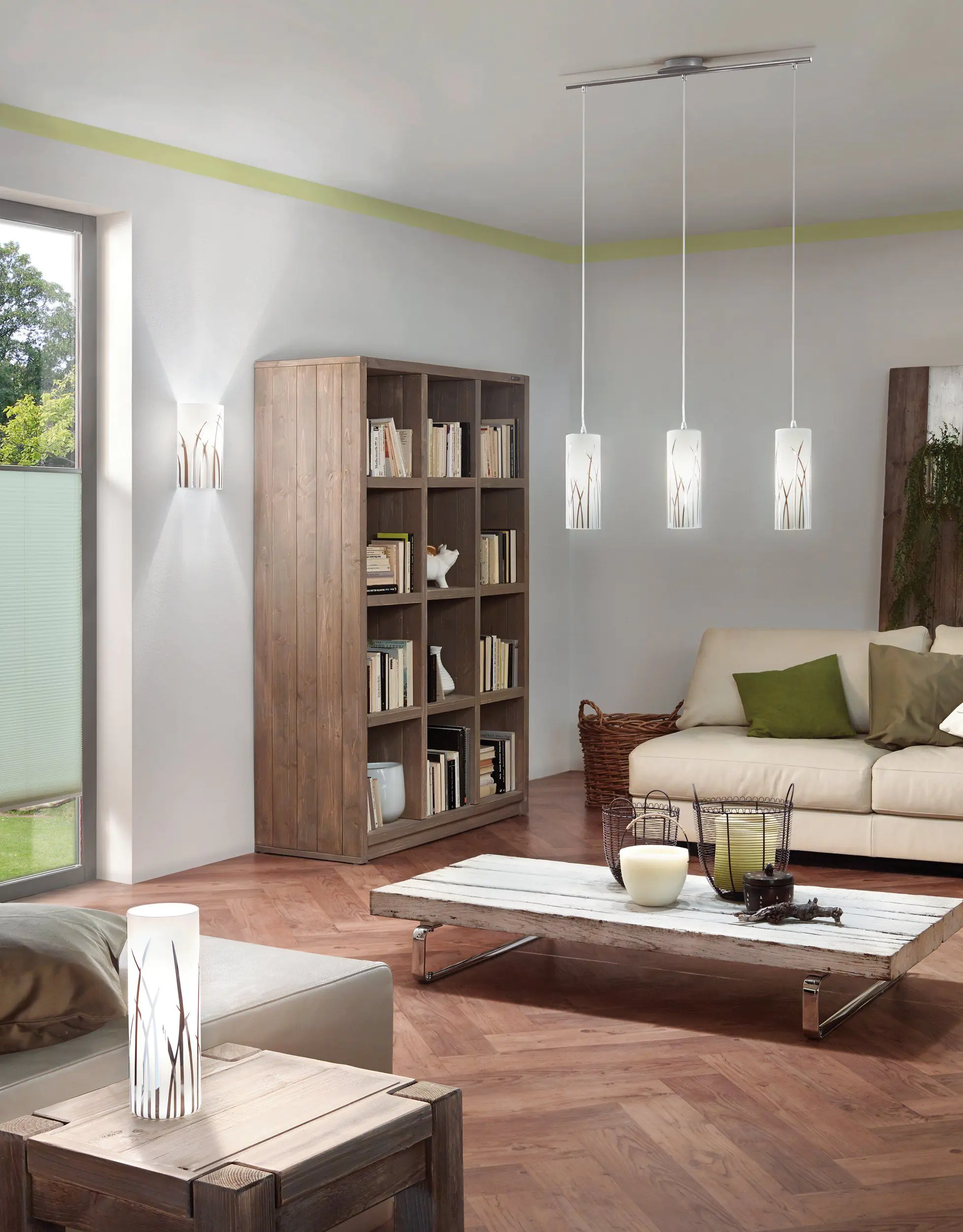 Eglo Tischleuchte Rivato weiß, chrom