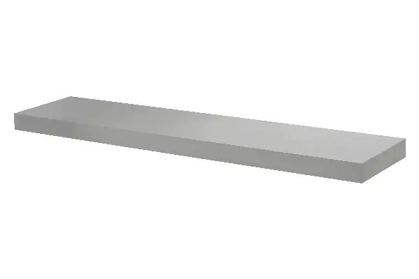 Dolle Regalboden Big Boy 115 x 25 cm, 50 mm, silber