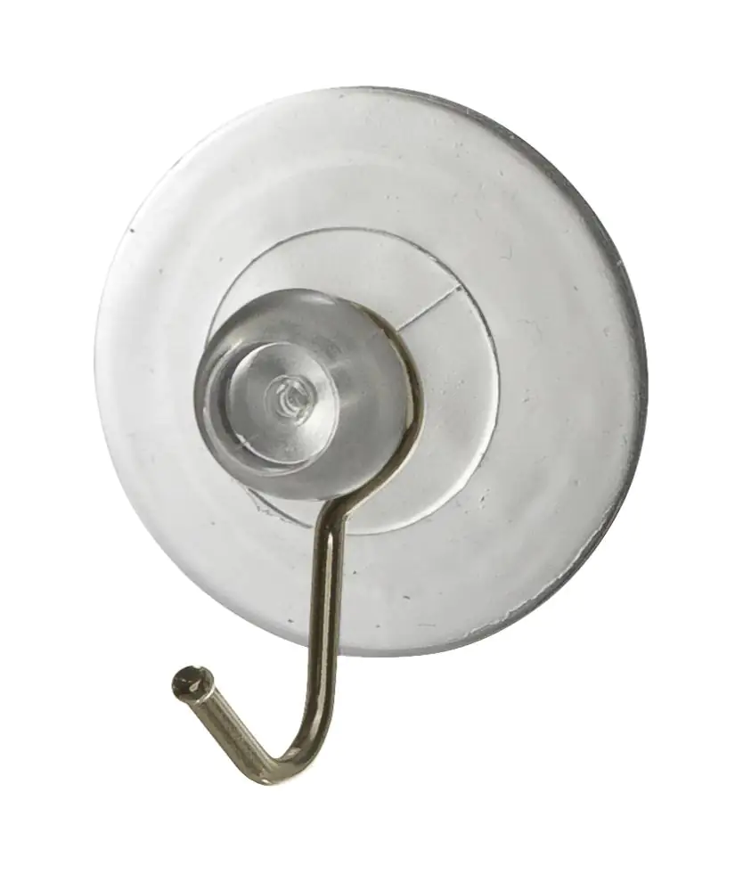 Wenko Saughaken Kunststoff, transparent, 4-teilig