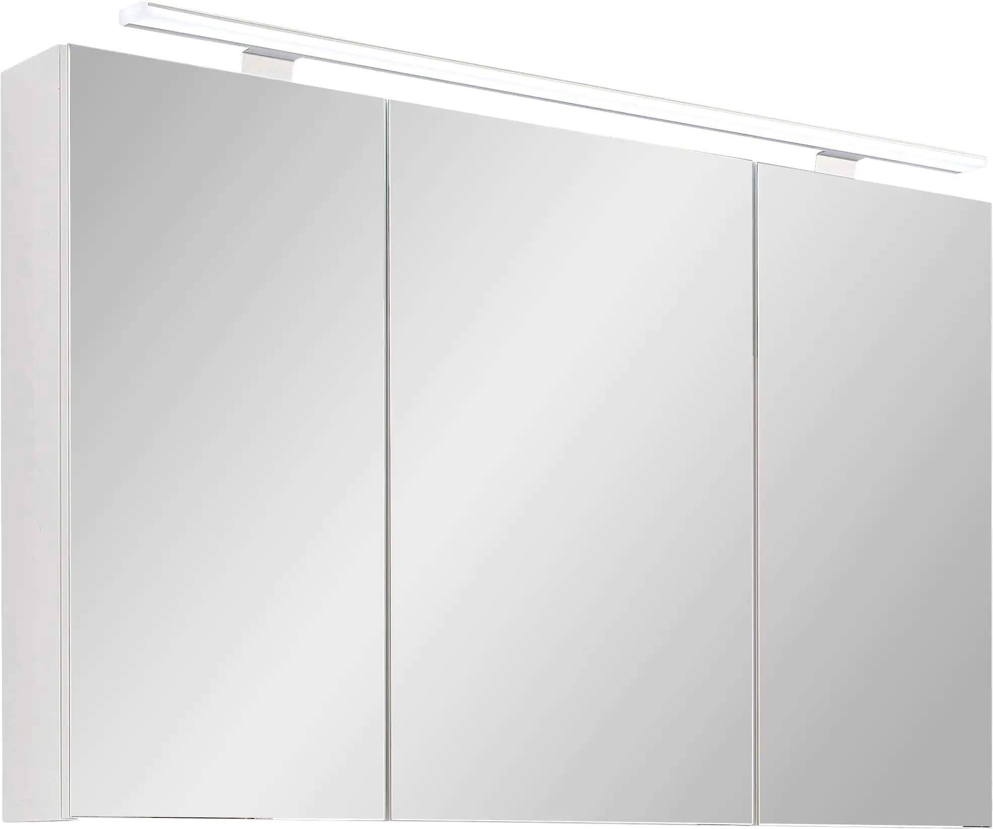 4017026181336_2689968 Primaster Spiegelschrank Düsseldorf mit Beleuchtung weiß 100 x 70 cm