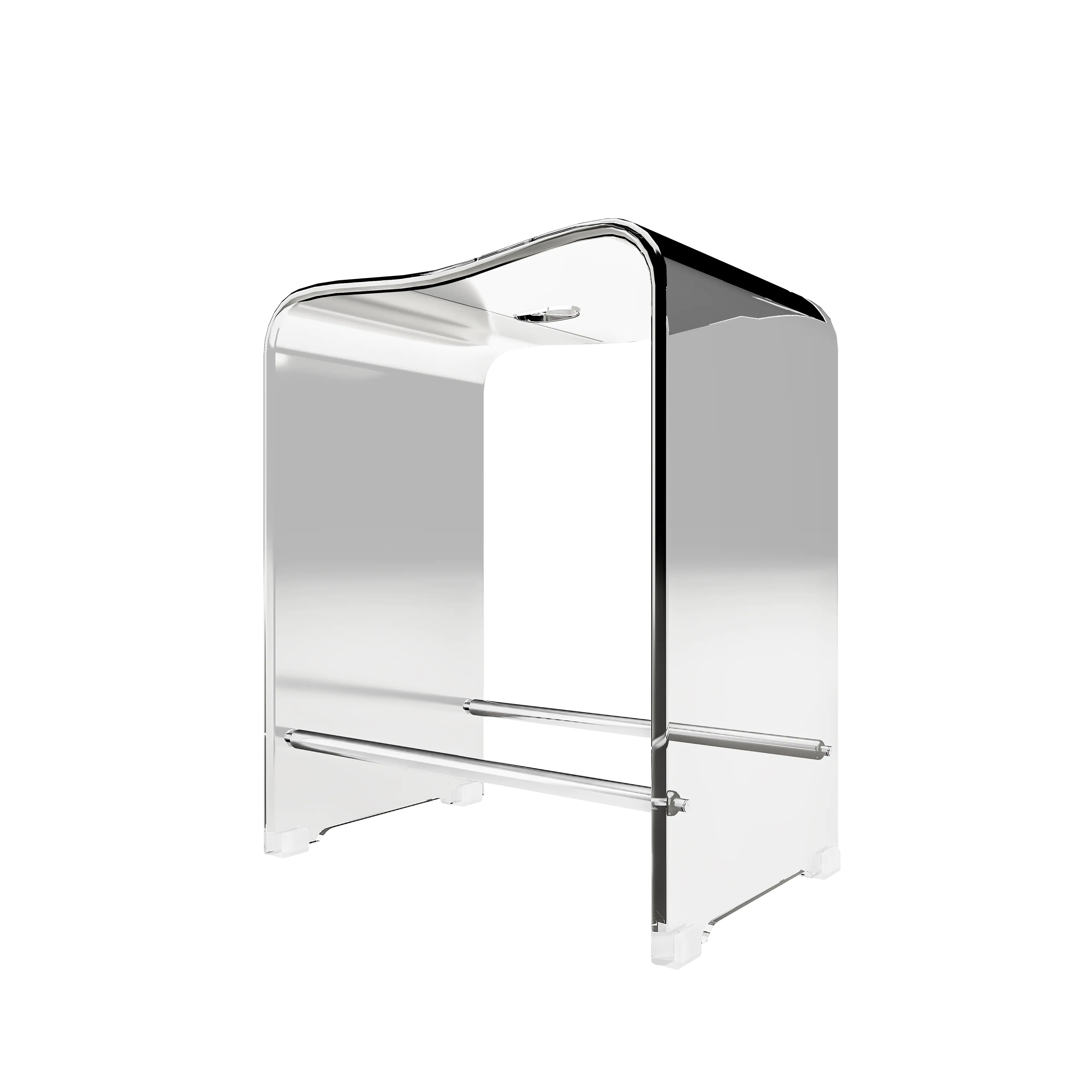 Schulte Duschsitz Acryl 469 x 393 x 275 mm transparent Schulte Duschsitz Acryl 469 x 393 x 275 mm transparent