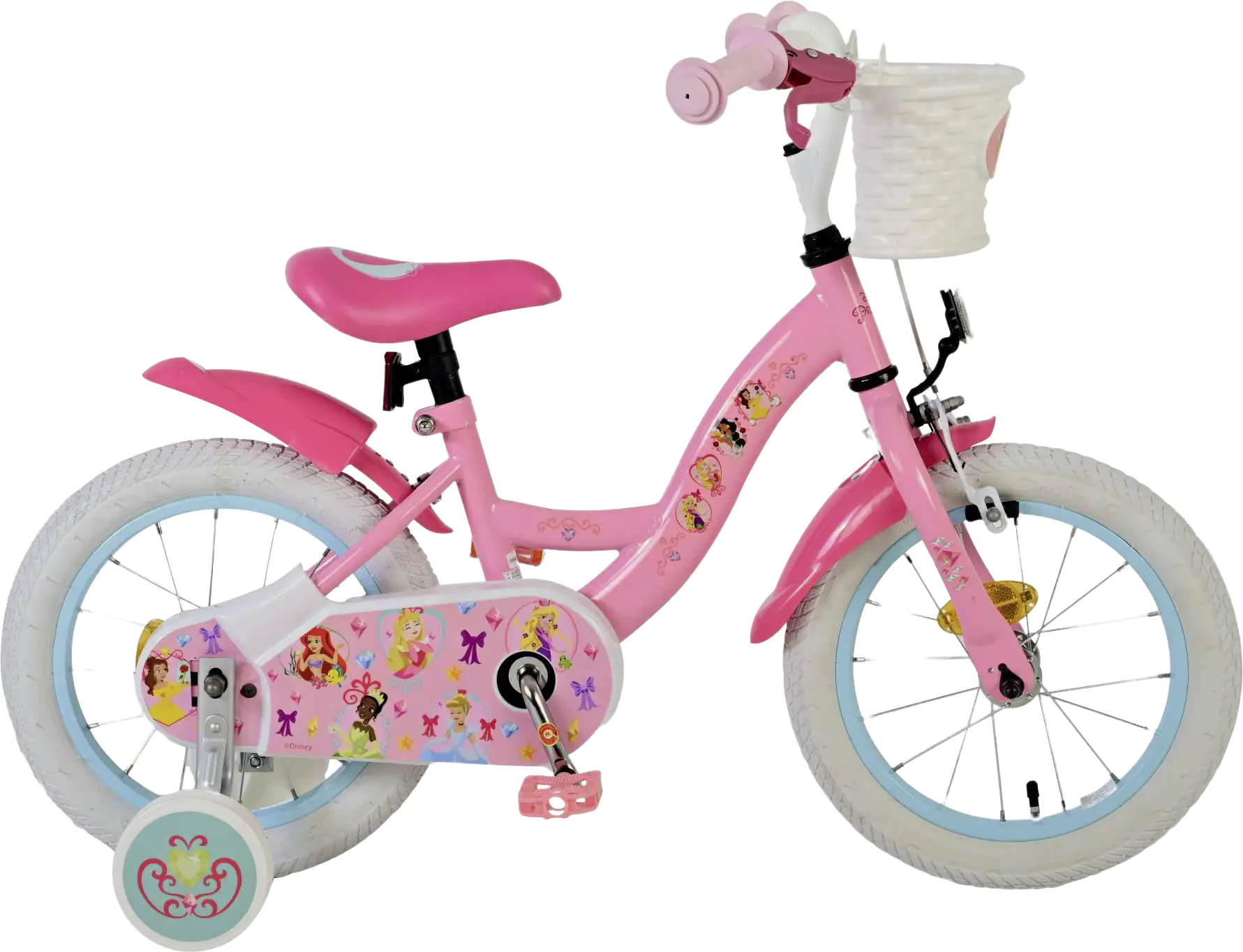 Disney Kinderfahrrad Princess 14 Zoll rosa