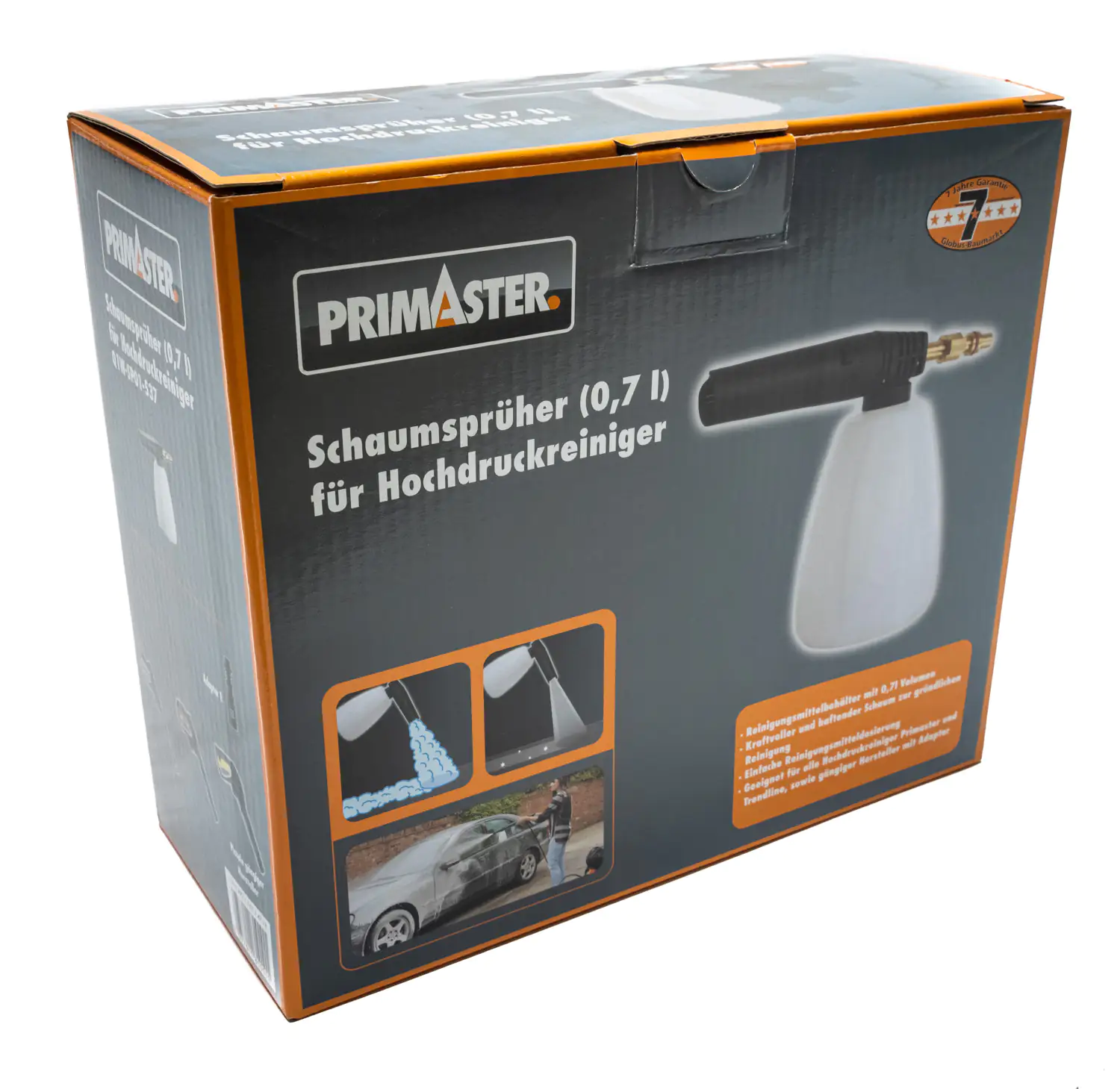 Primaster Schaumsprüher für Hochdruckreiniger 0,7 L Primaster Schaumsprüher für Hochdruckreiniger 0,7 L