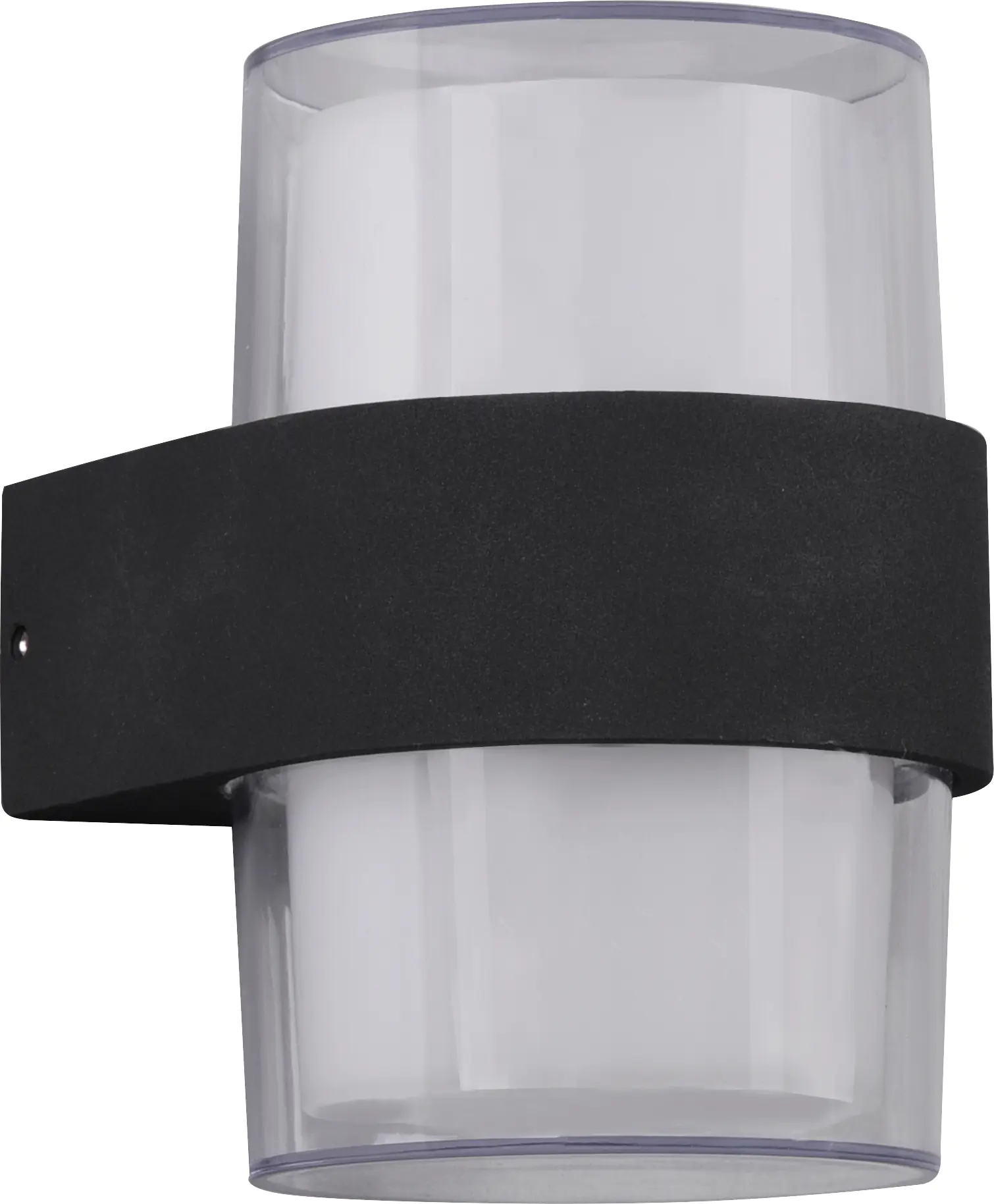 Reality Leuchten LED Außen-Wandleuchte Molina anthrazit Up- & Downlight